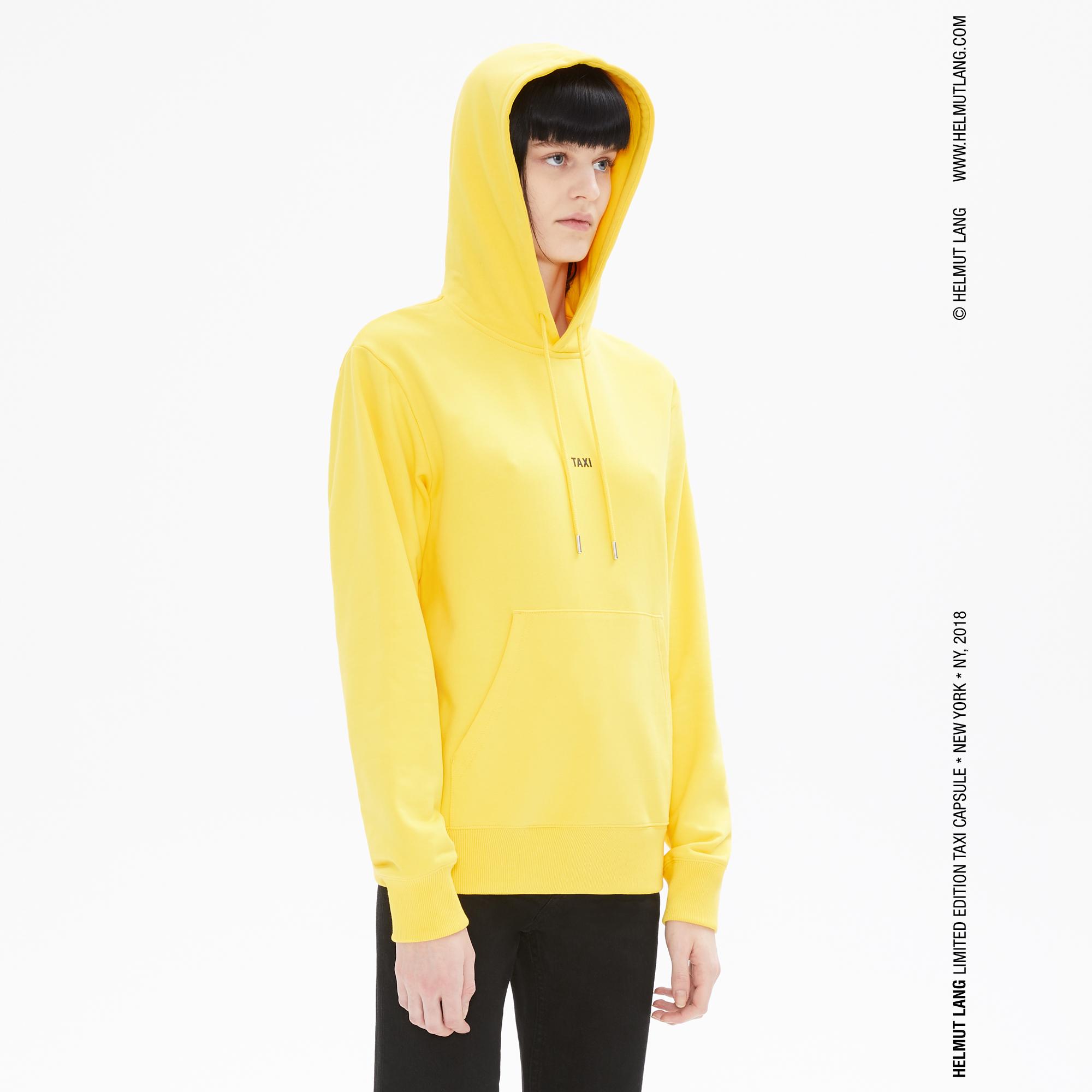 Helmut Lang Women s Taxi Hoodie New York Yellow WWW.HELMUTLANG.COM