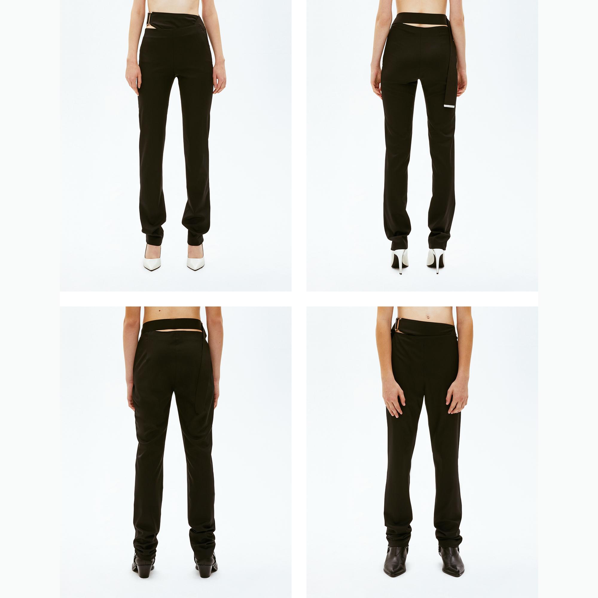 Helmut Lang Elastic Strap Trouser | Helmutlang.com