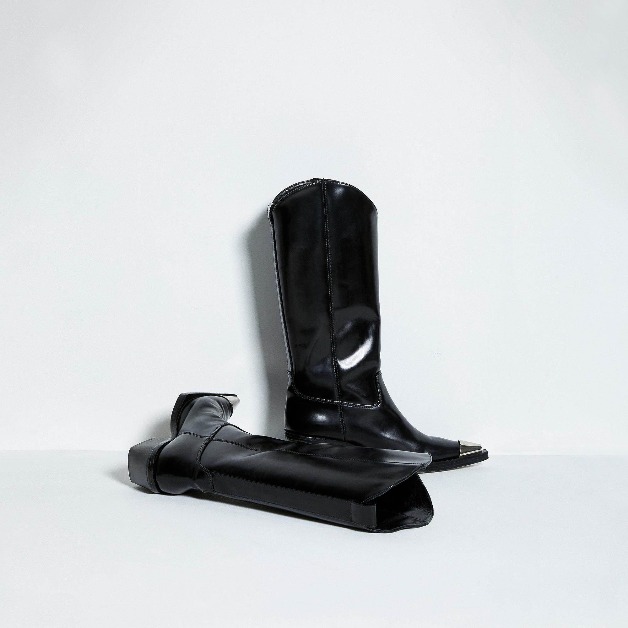 Helmut Lang TALL COWBOY BOOT | Helmutlang.com