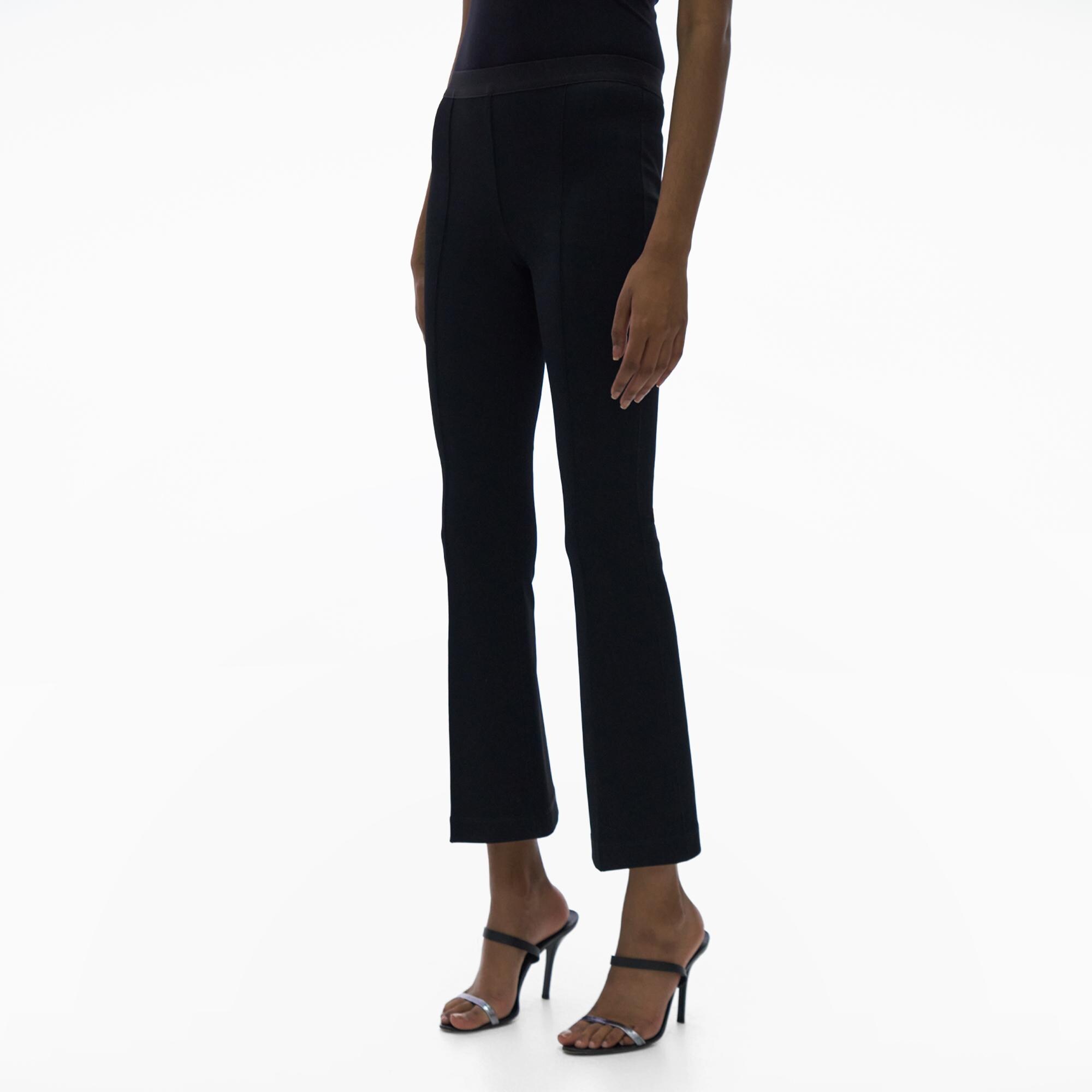 Helmut Lang Core Cropped Flare Rib Legging WWW.HELMUTLANG.COM