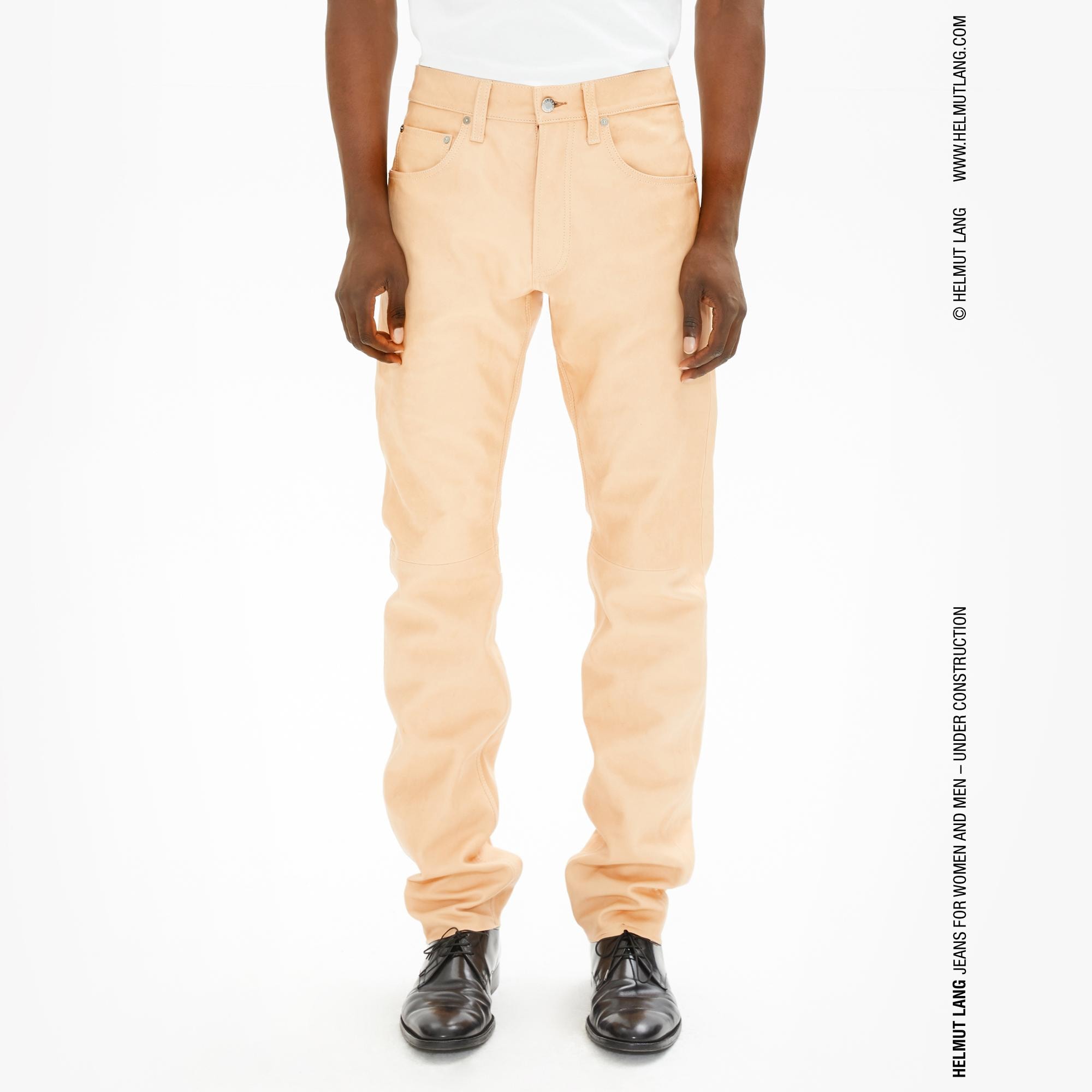 helmut lang leather pants mens