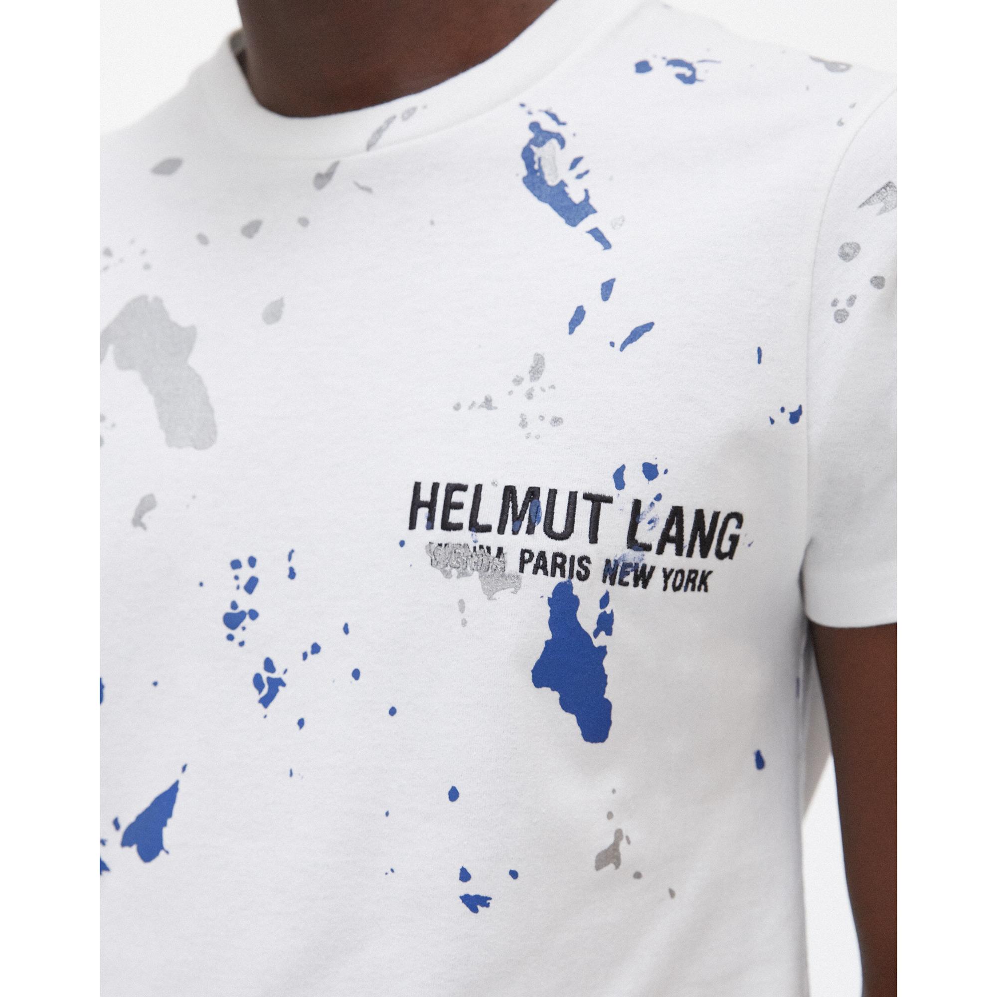 Helmut Lang: Tan Printed T-Shirt