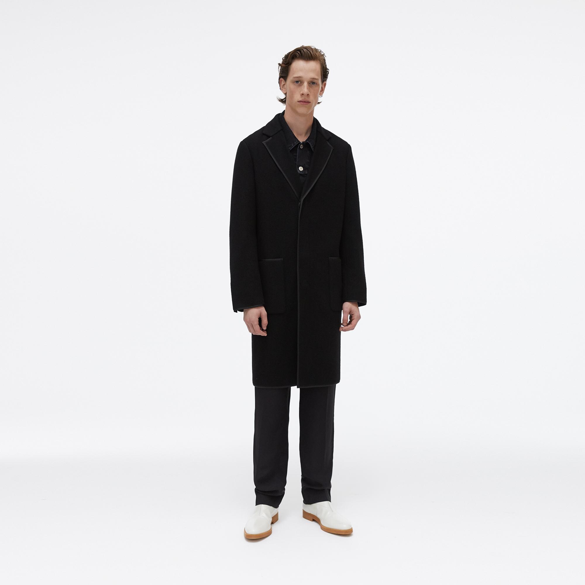 Helmut lang outlet wool blanket coat