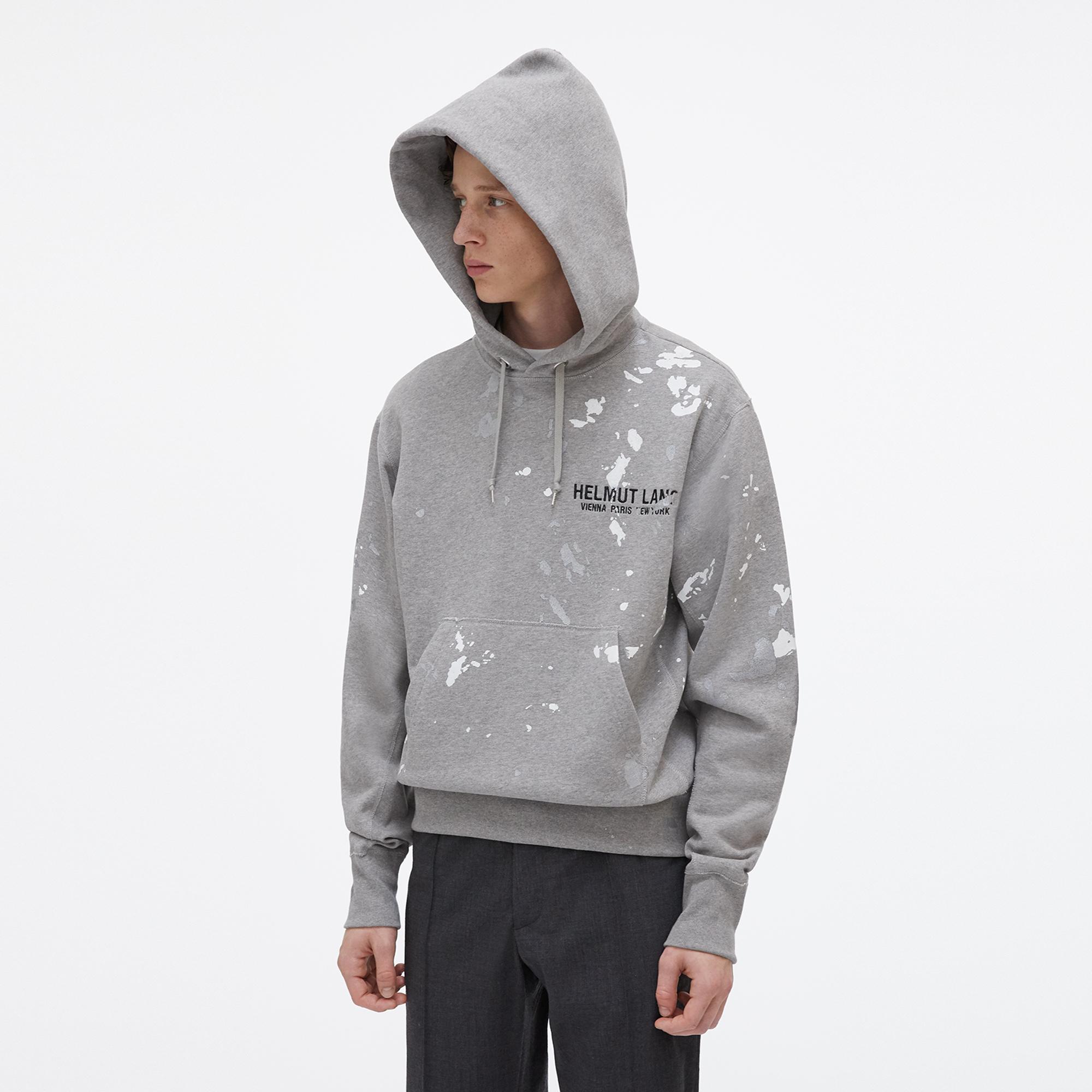 Helmut Lang Standard Painter Hoodie | WWW.HELMUTLANG.COM