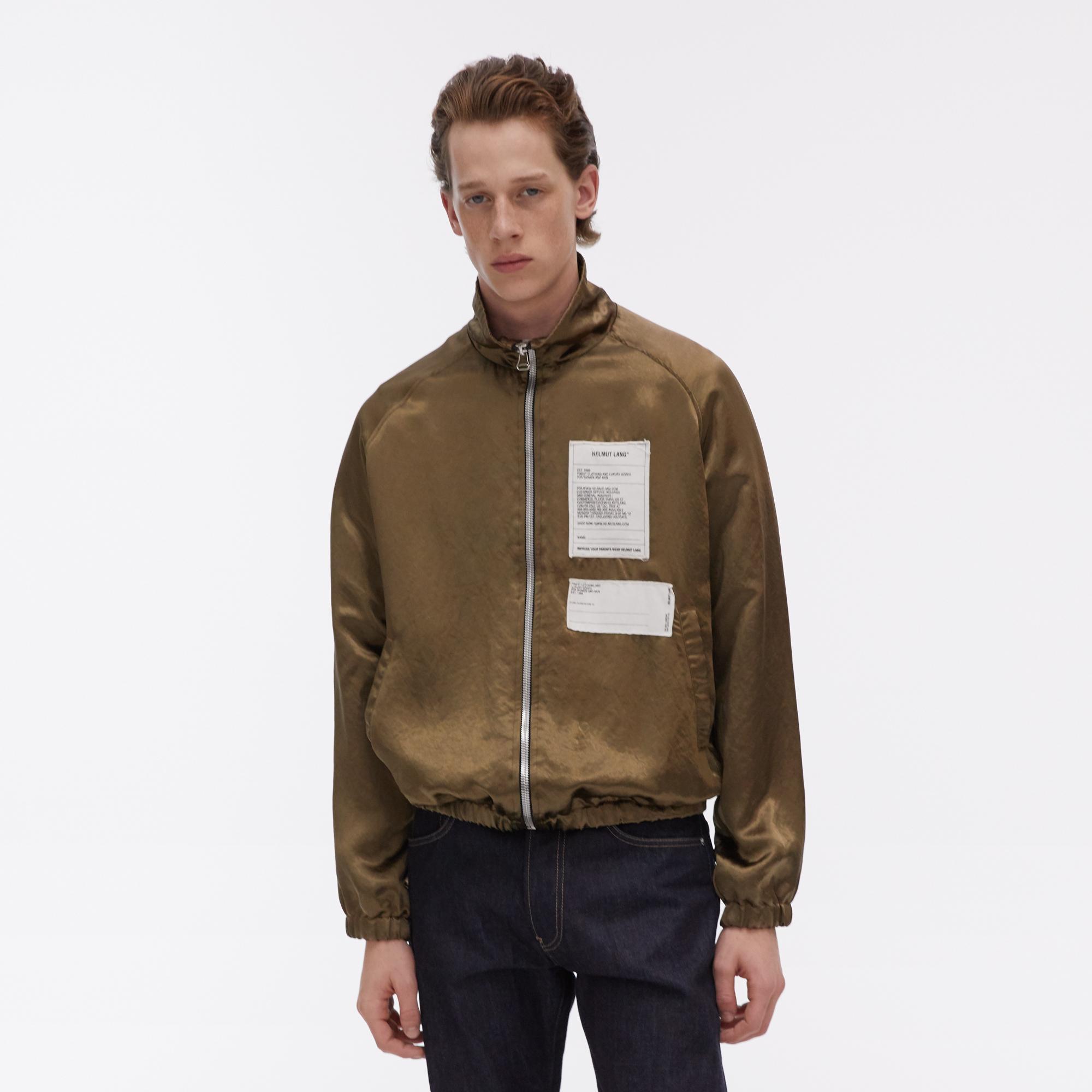 Helmut Lang Patch Twill Warm Up Jacket | WWW.HELMUTLANG.COM | Helmut Lang