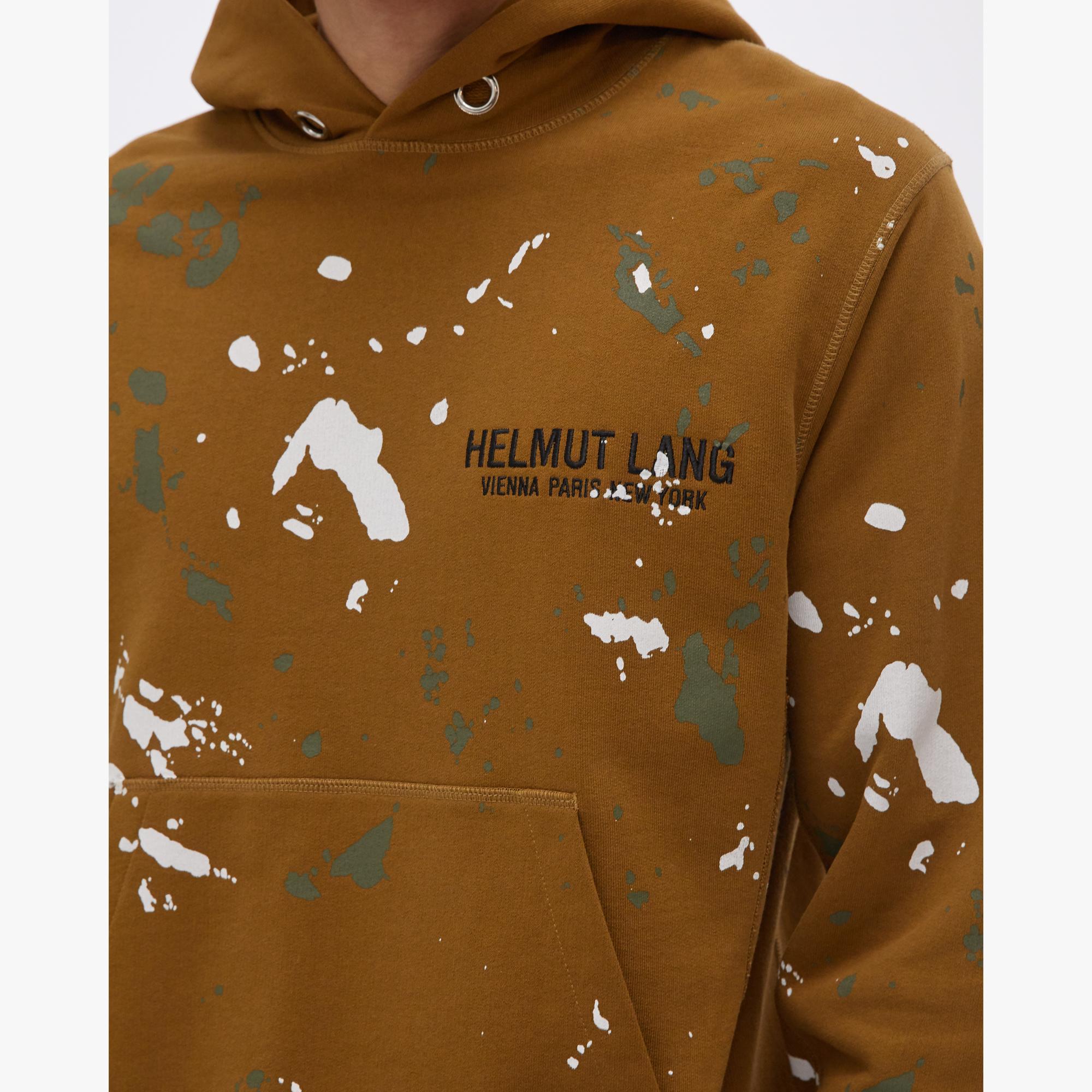 Helmut lang hoodie online paint splatter