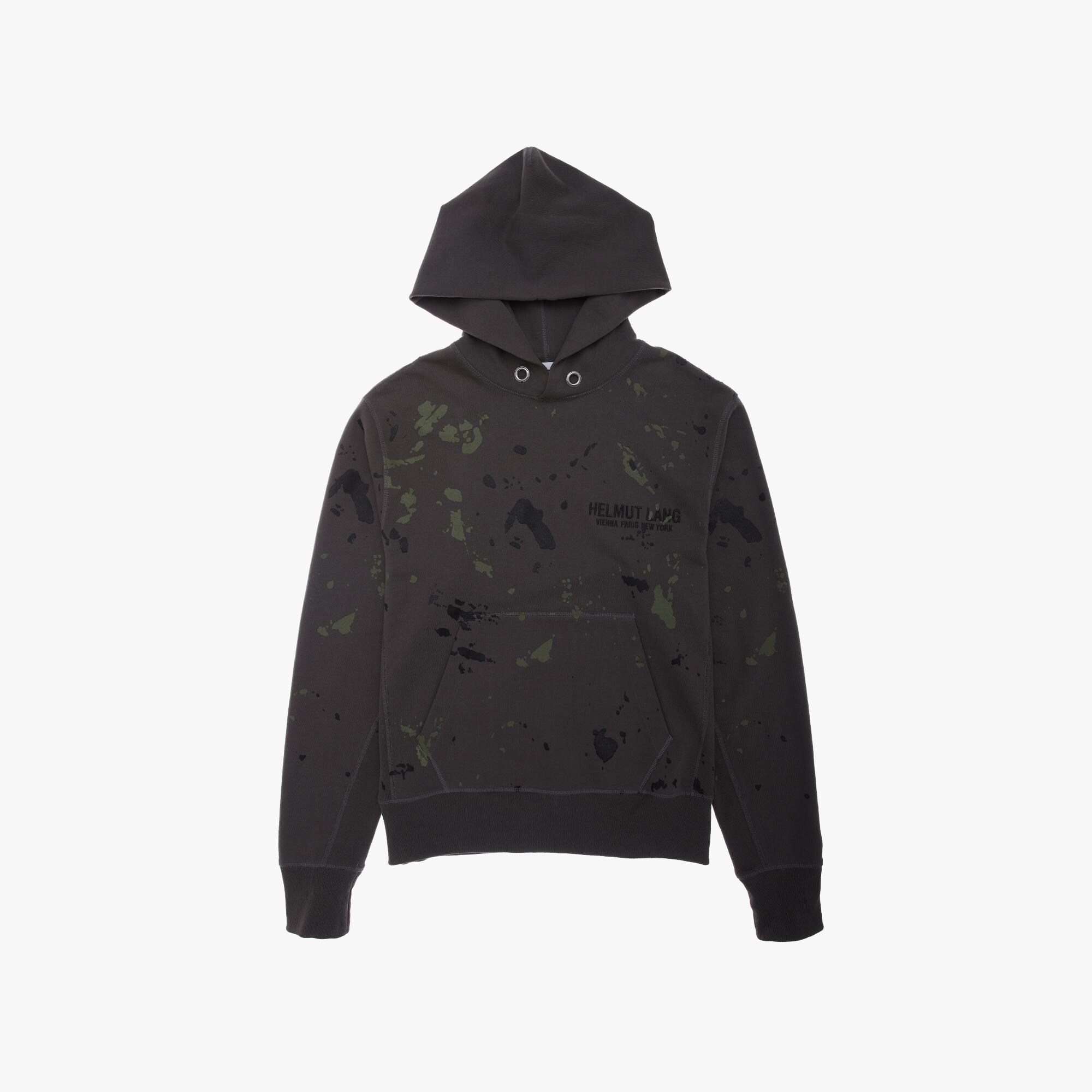 Helmut lang discount paint splatter hoodie