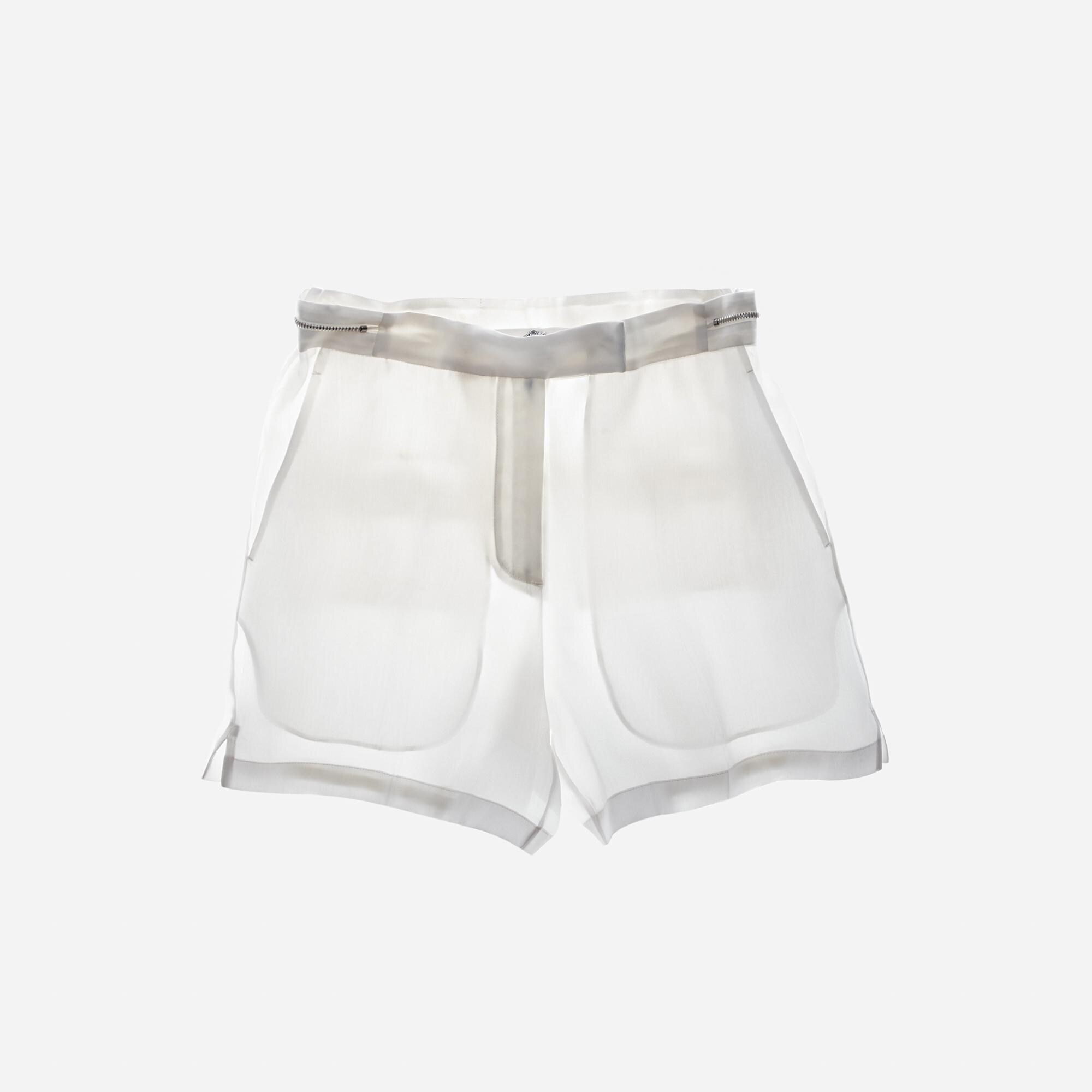 Helmut Lang Satin Organza Short | WWW.HELMUTLANG.COM | Helmut Lang