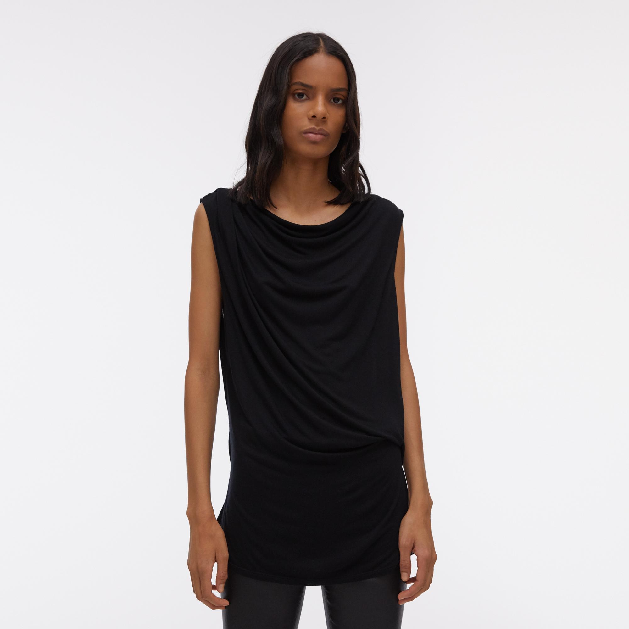 Helmut Lang Open Back Sleeveless Jersey Top | WWW.HELMUTLANG.COM