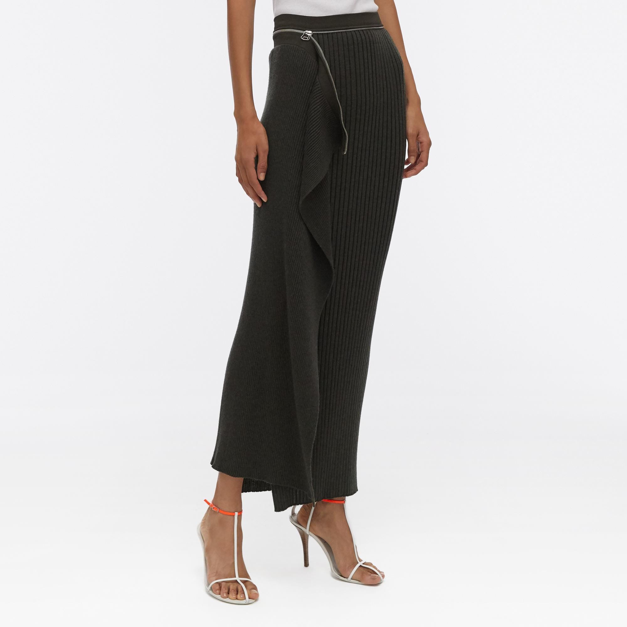 helmut lang layered skirt