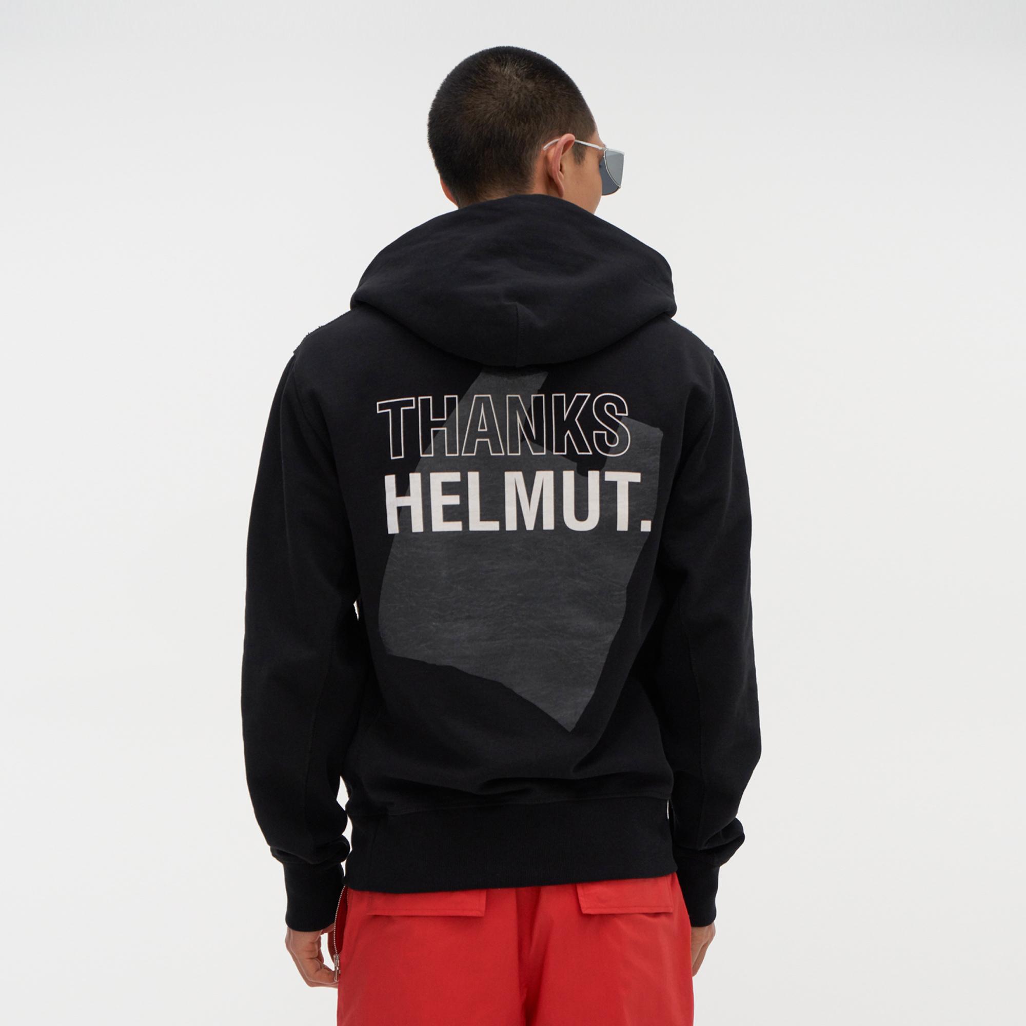 Helmut Lang Thanks Standard Hoodie WWW.HELMUTLANG.COM