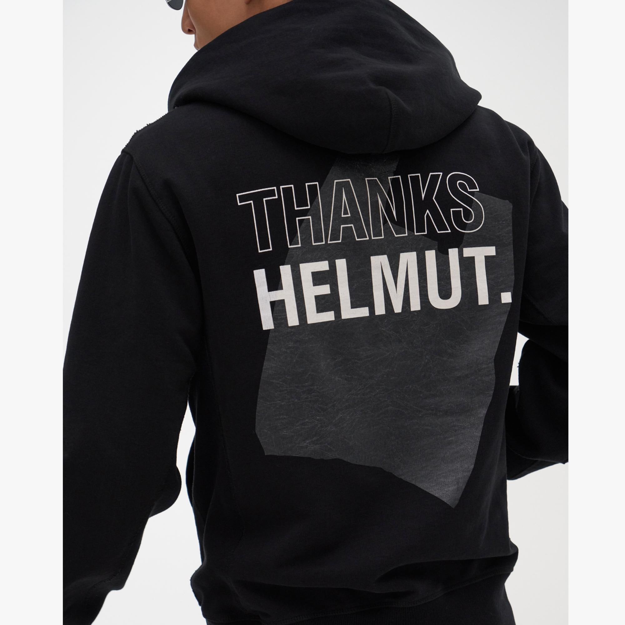 Helmut Lang Thanks Standard Hoodie WWW.HELMUTLANG.COM