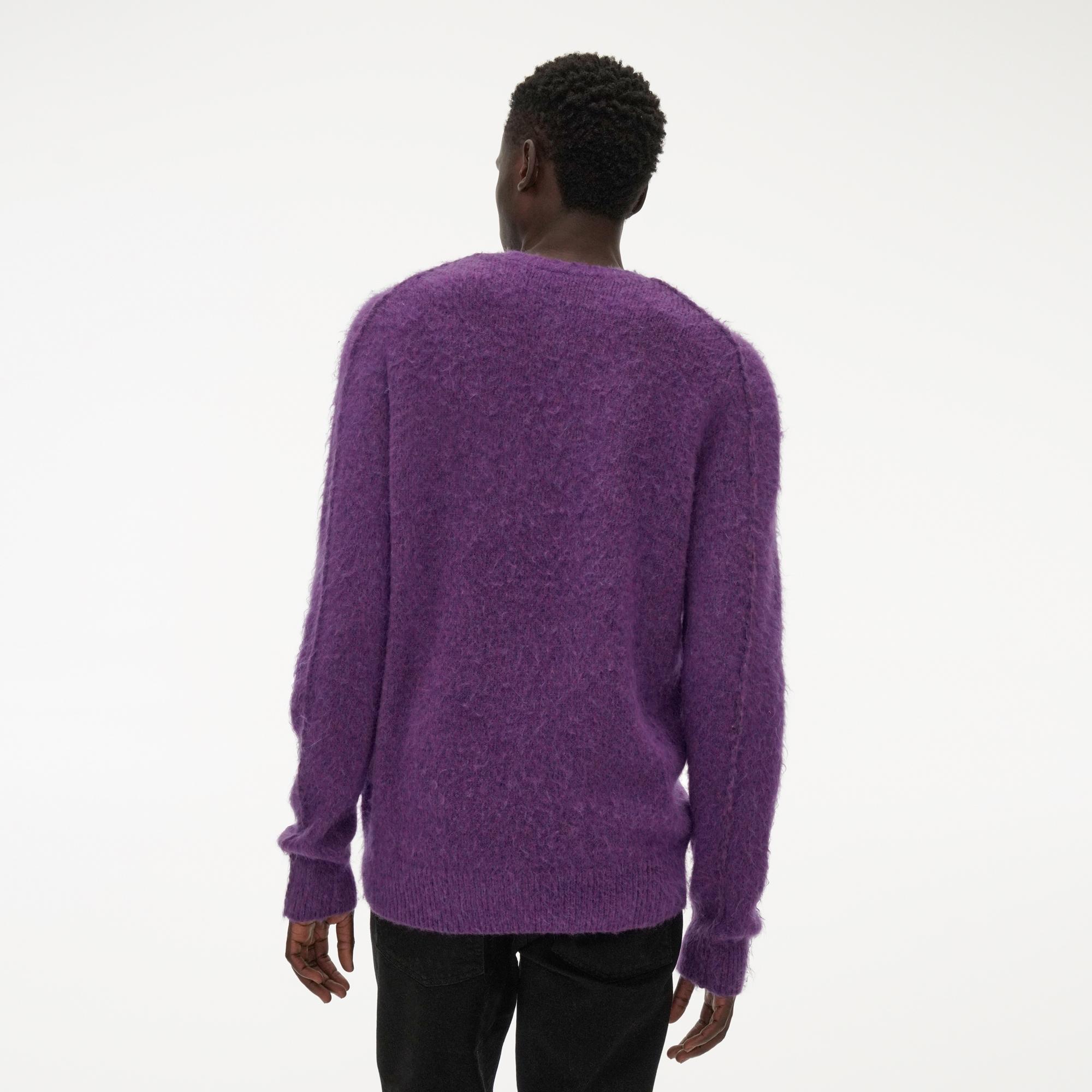 Helmut lang brushed outlet crewneck sweater