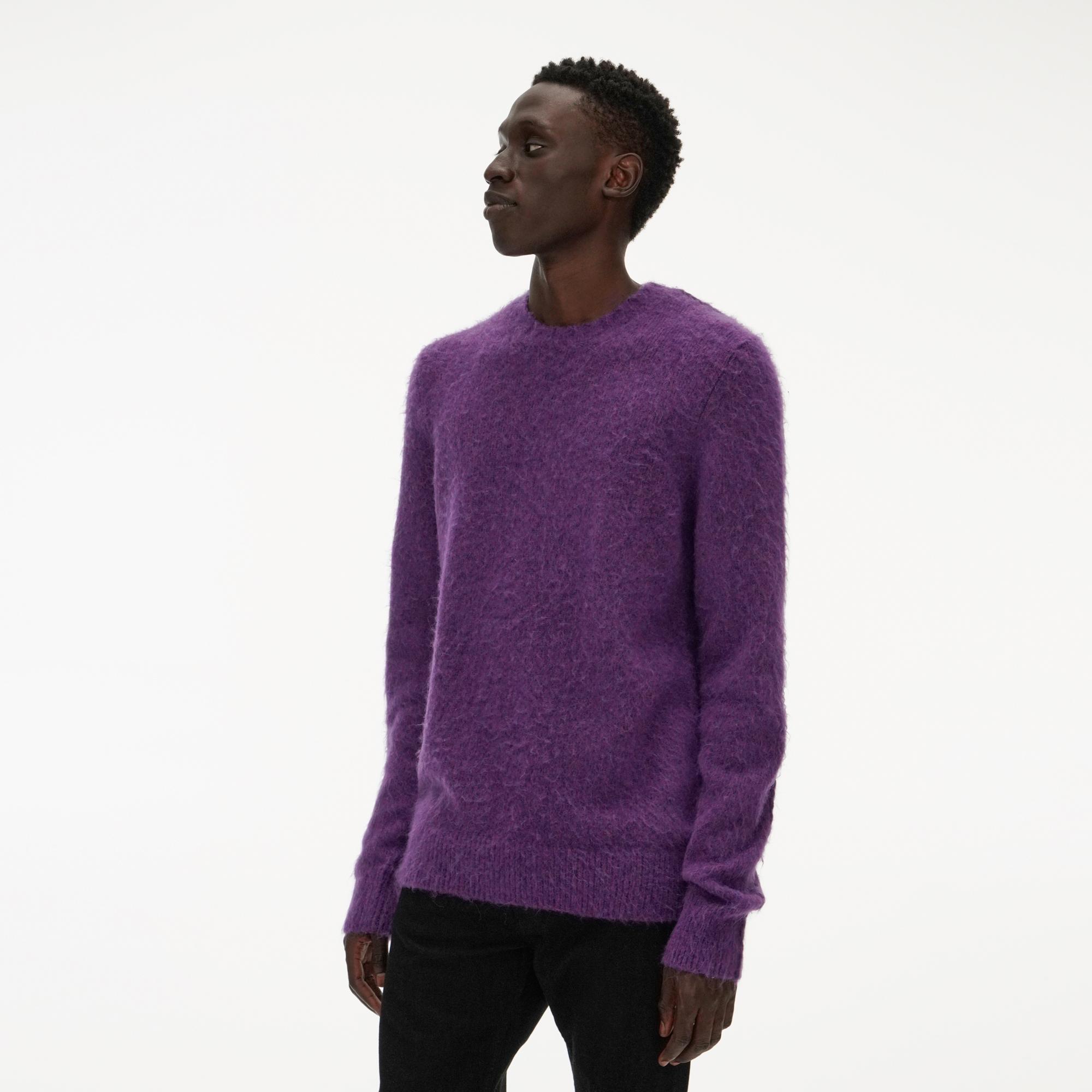 Helmut lang outlet brushed crewneck sweater