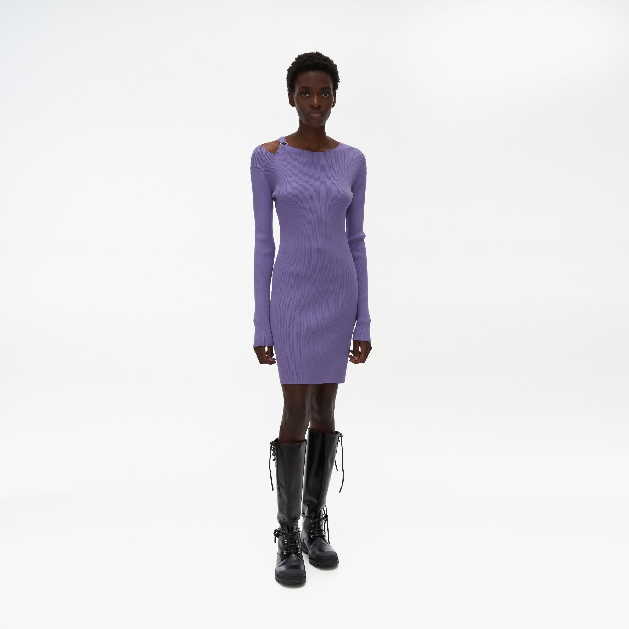 Helmut lang 2025 purple dress