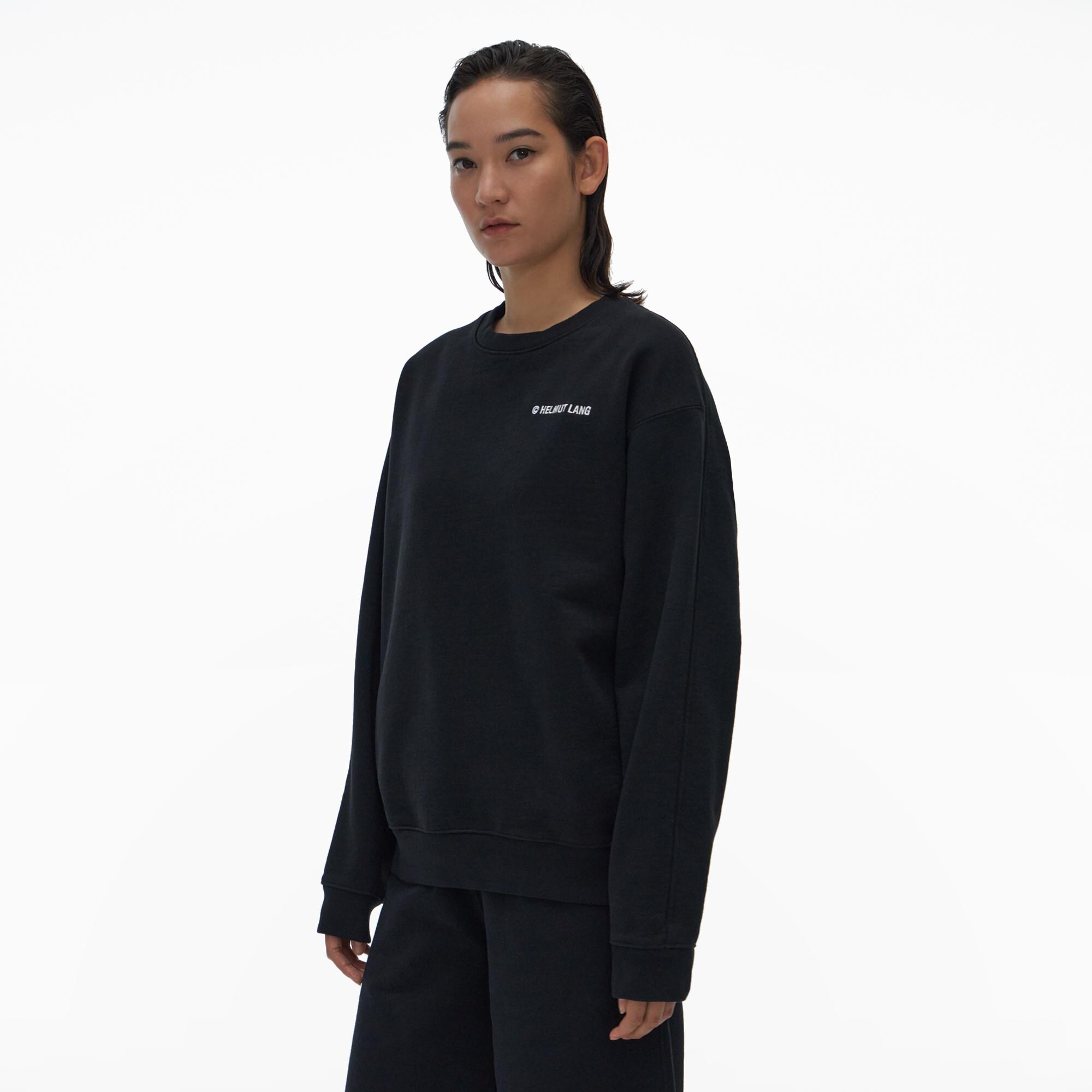 Helmut lang logo online sweatshirt