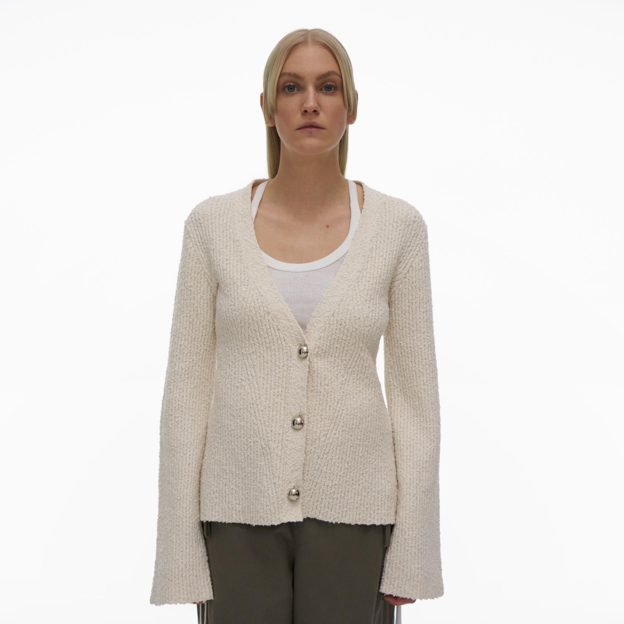 Helmut Lang Ribbed Cardigan | WWW.HELMUTLANG.COM | Helmut Lang