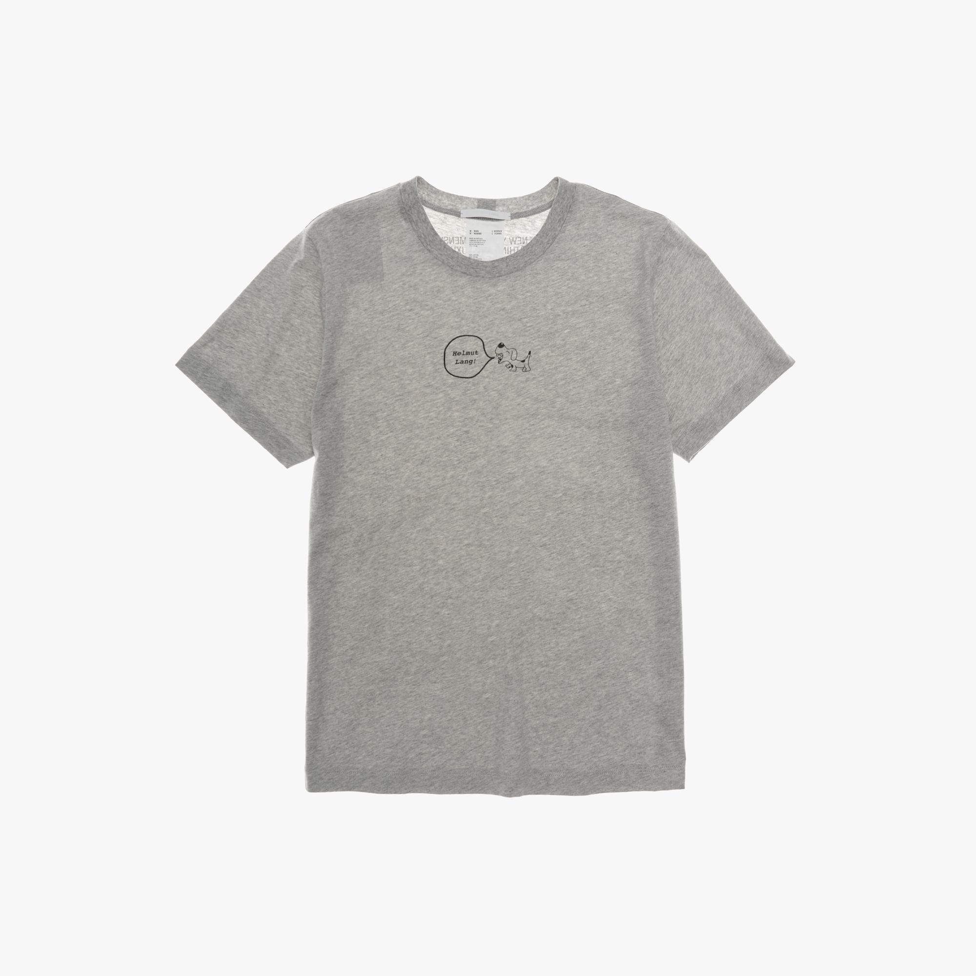helmut lang puppy tee