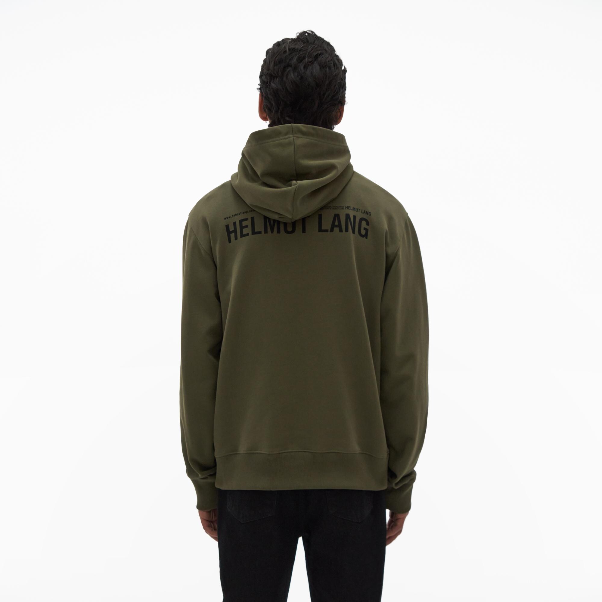 Helmut Lang Logo Mask Hoodie | WWW.HELMUTLANG.COM | Helmut Lang