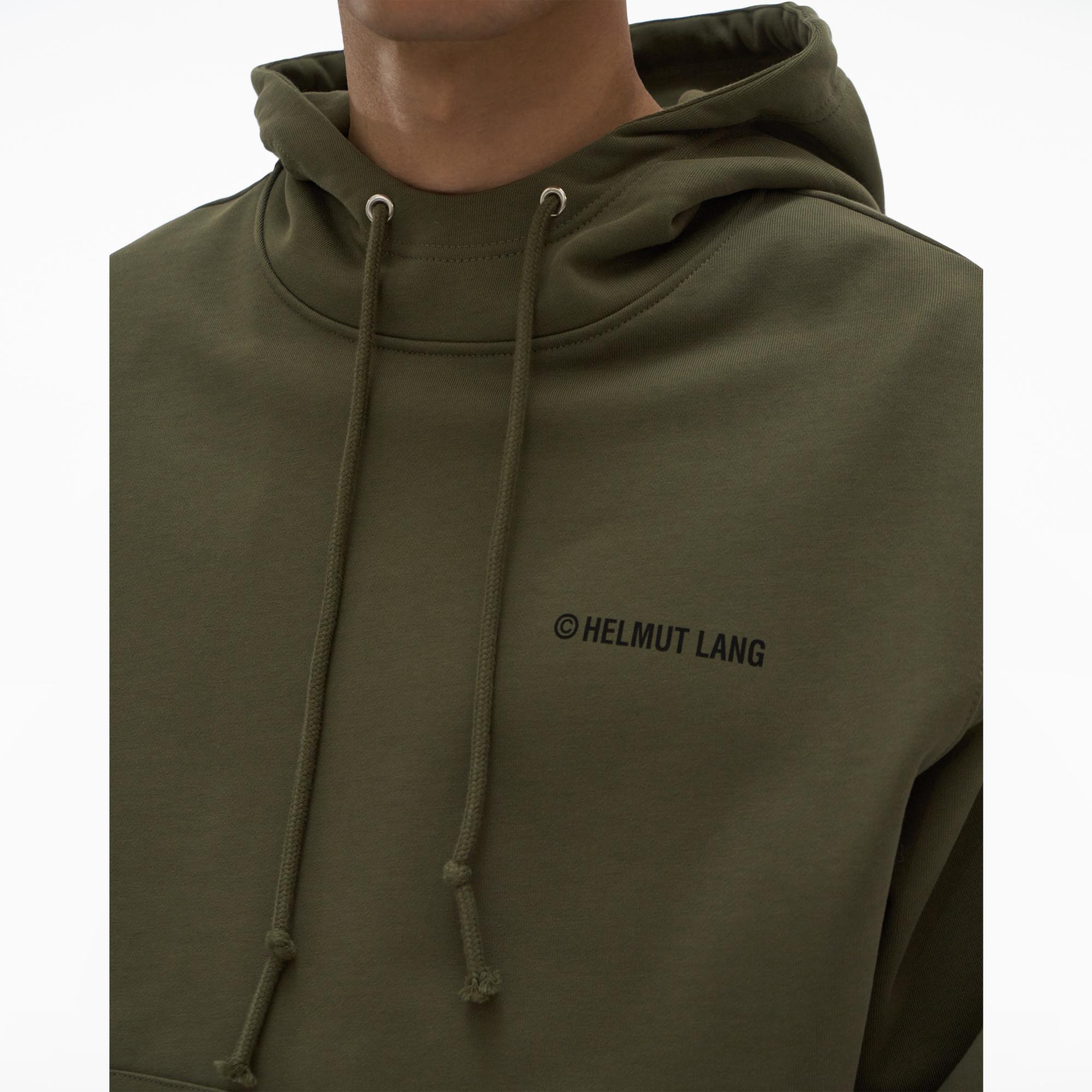 Helmut Lang Logo Mask Hoodie | WWW.HELMUTLANG.COM | Helmut Lang