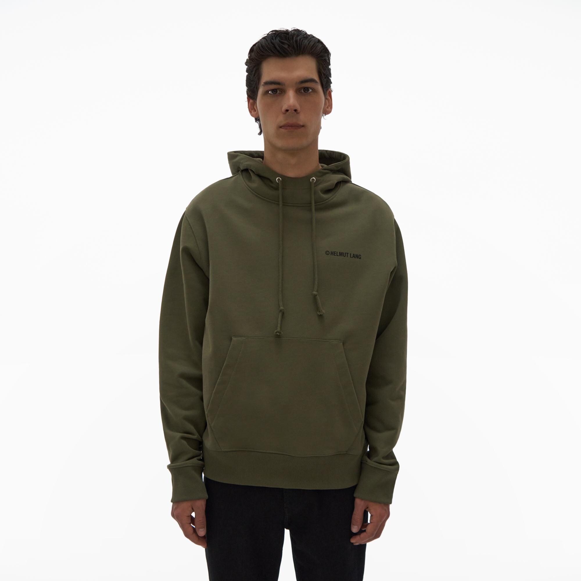 Helmut Lang Logo Mask Hoodie | WWW.HELMUTLANG.COM | Helmut Lang