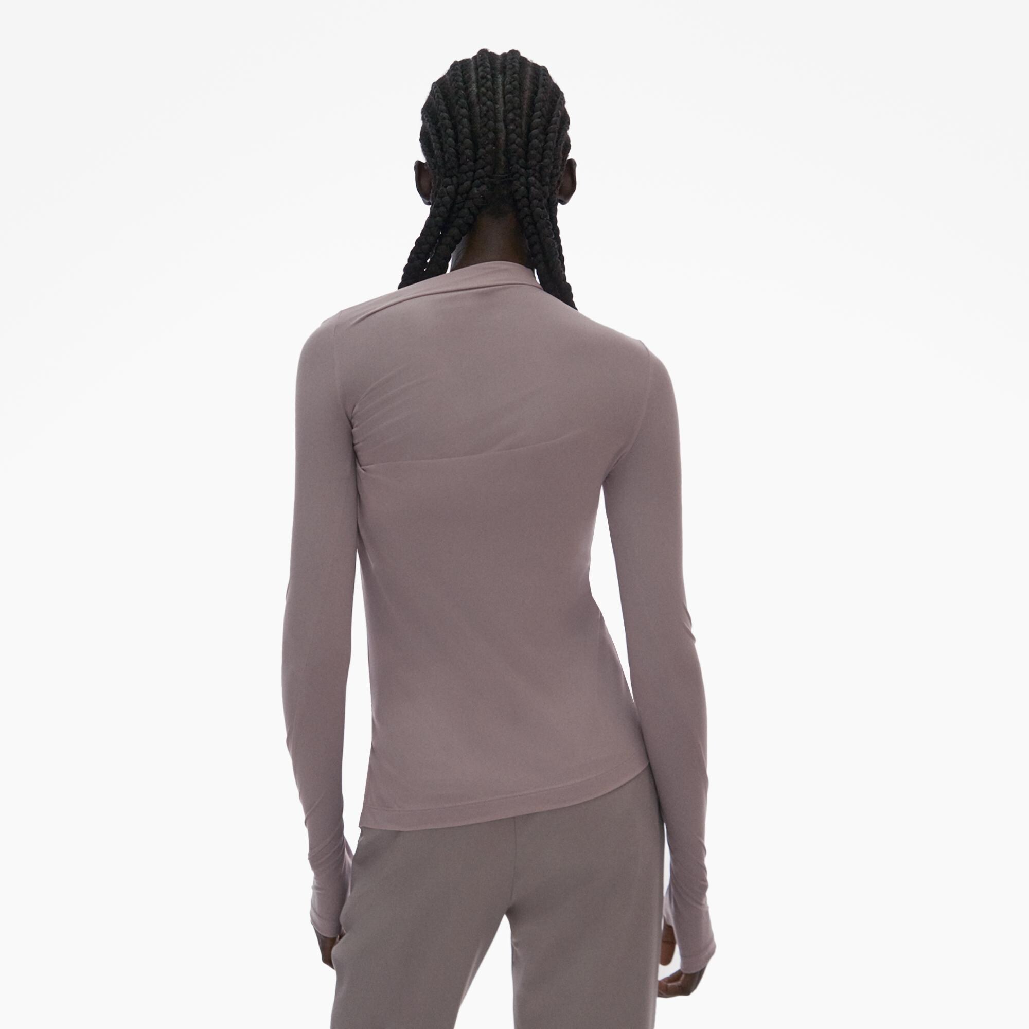 Helmut Lang Asymmetric Long-Sleeve Top | WWW.HELMUTLANG.COM | Helmut Lang