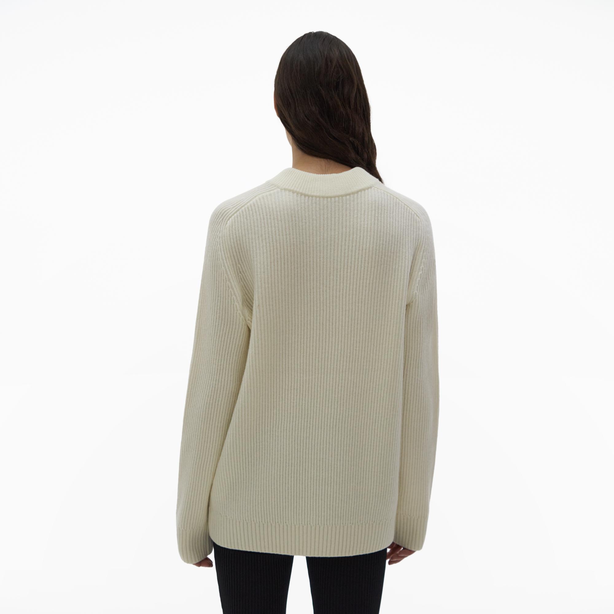 Helmut Lang Wool-Cashmere V-Neck Sweater | WWW.HELMUTLANG.COM | Helmut Lang