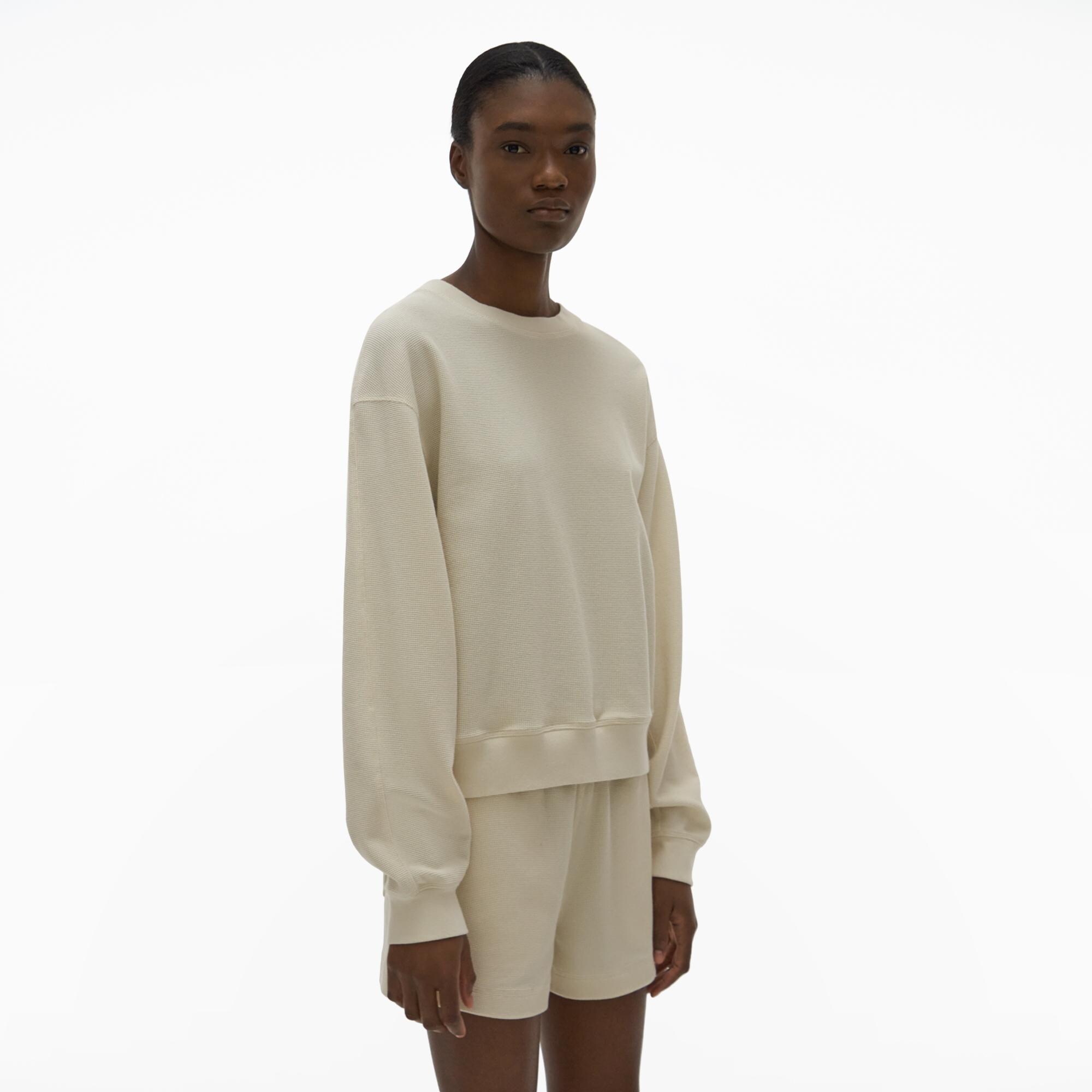 Helmut Lang Waffle-Knit Sweatshirt | WWW.HELMUTLANG.COM