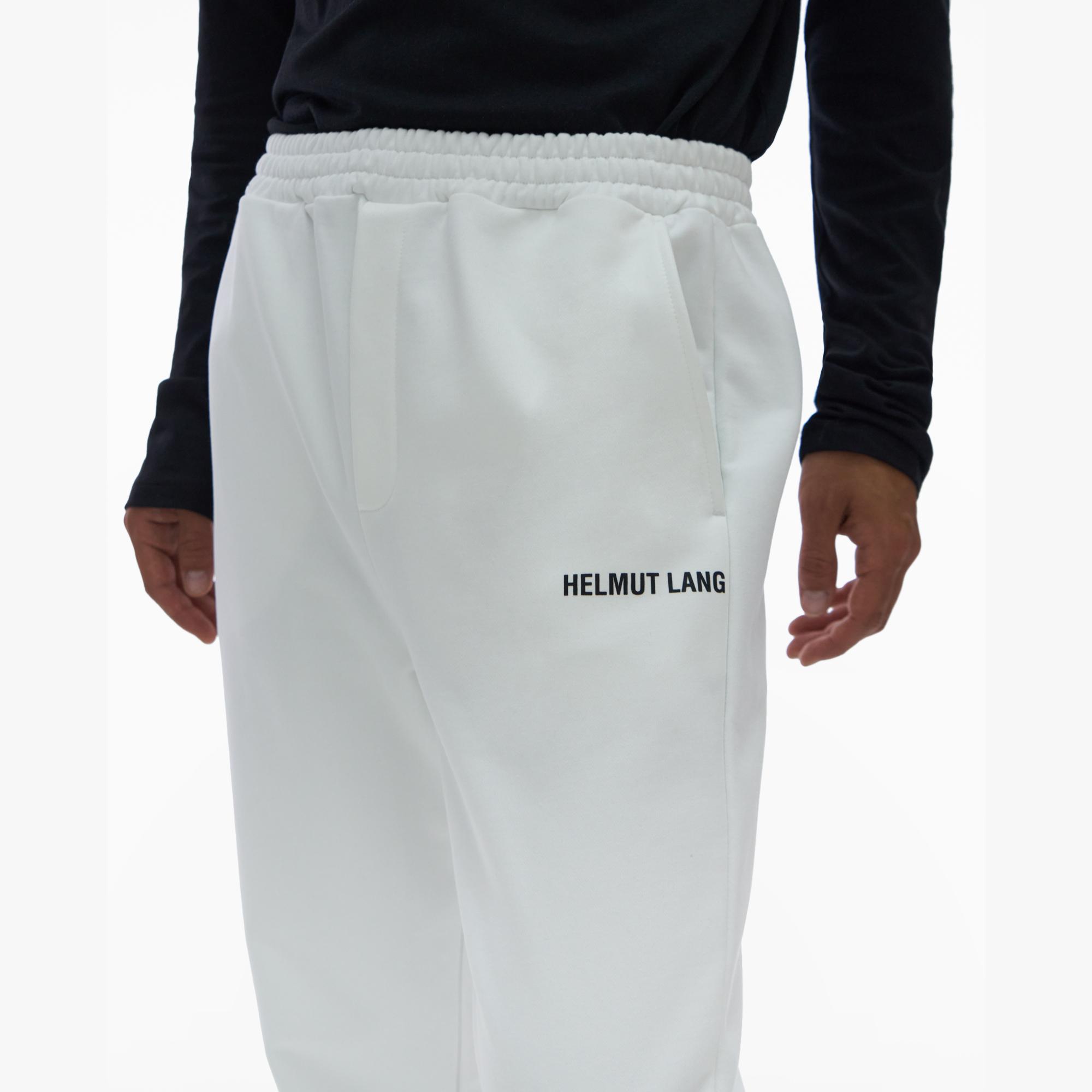 NWT Helmut Lang Box Logo Joggers Sweatpants Designer Pockets