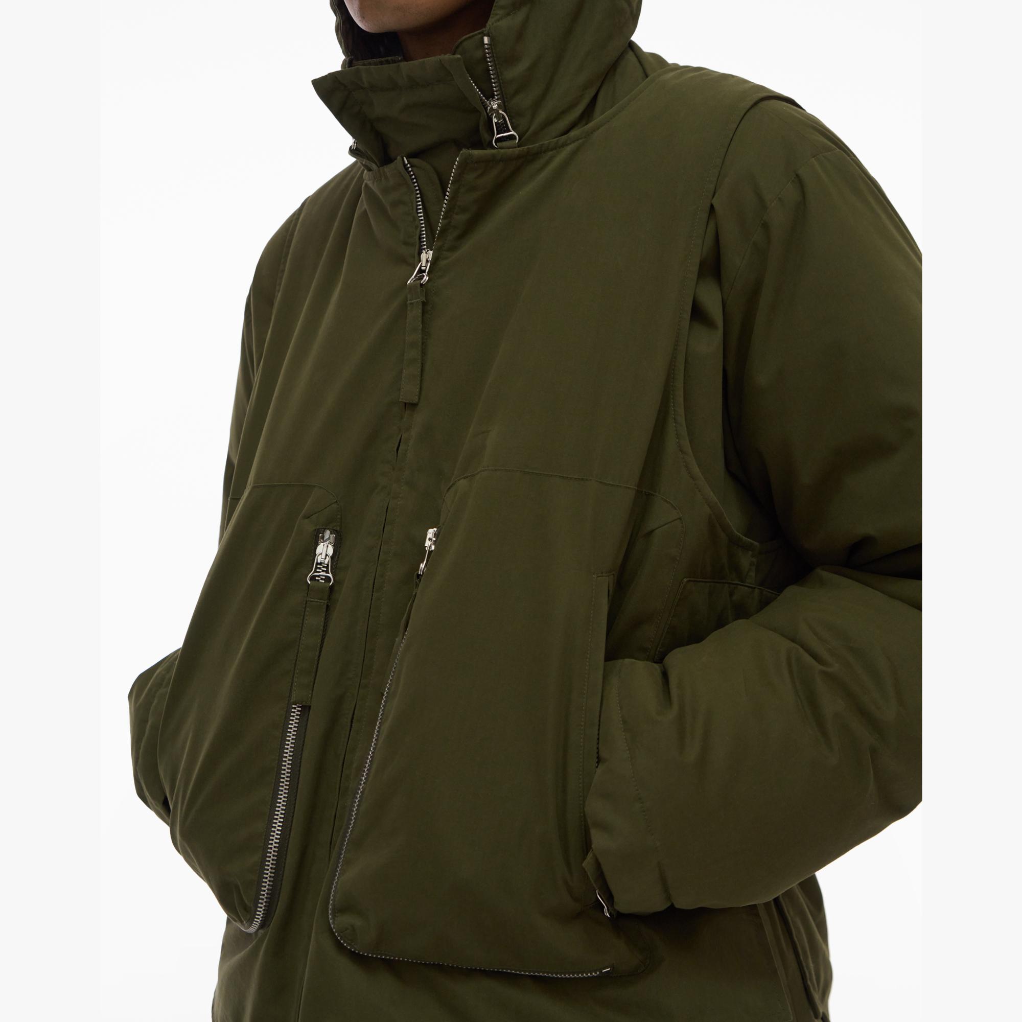 Helmut Lang Cotton Nylon Puffer Jacket | WWW.HELMUTLANG.COM