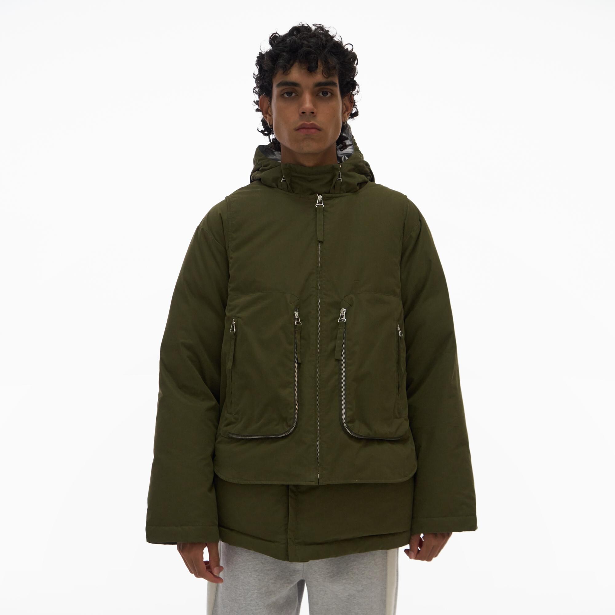 Helmut Lang Cotton Nylon Puffer Jacket | WWW.HELMUTLANG.COM