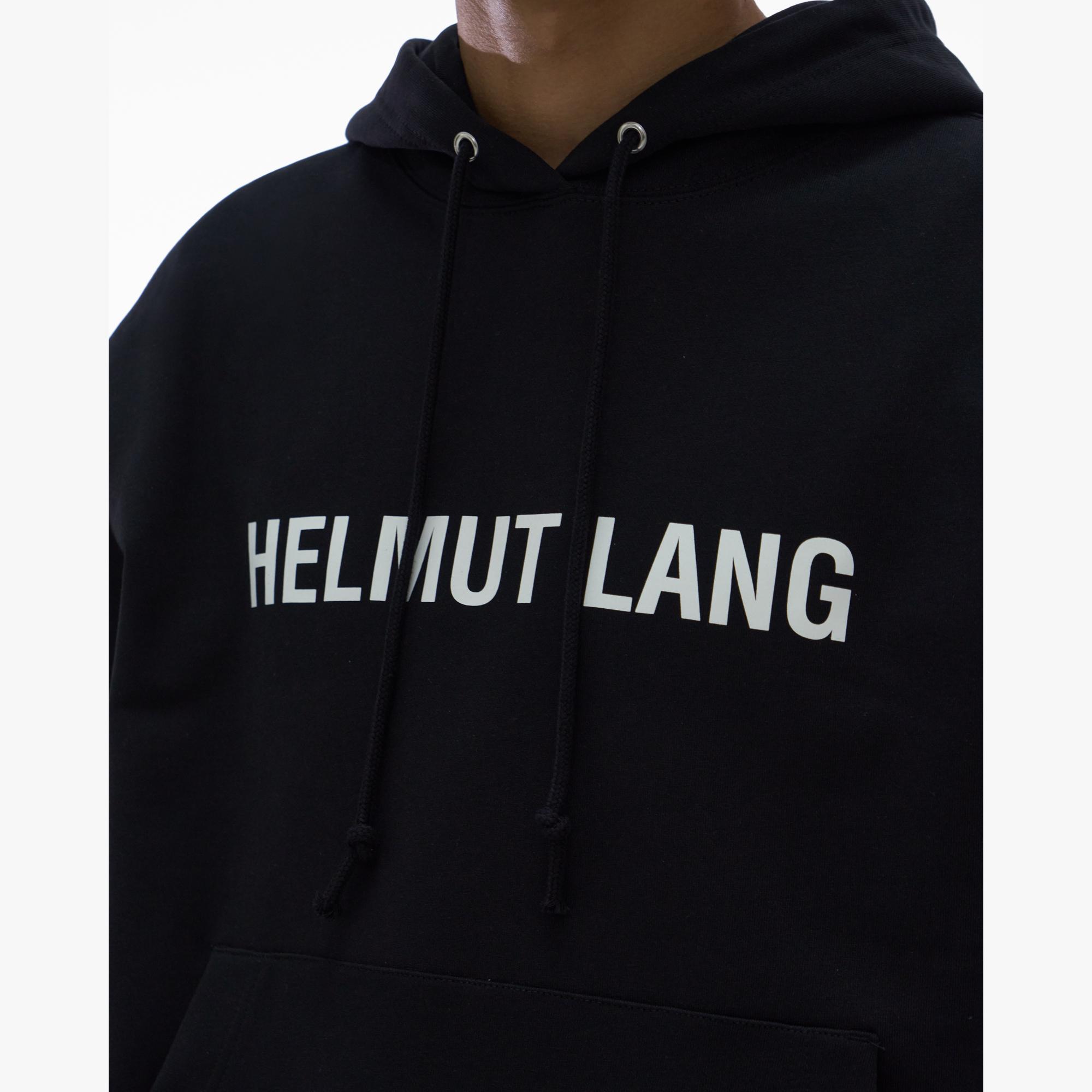 Helmut Lang Core Logo Hoodie M / Black