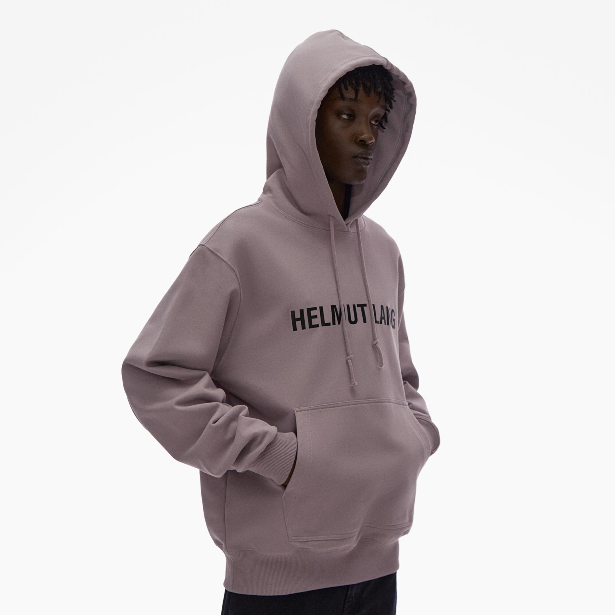 Helmut Lang Core Logo Hoodie M / Black