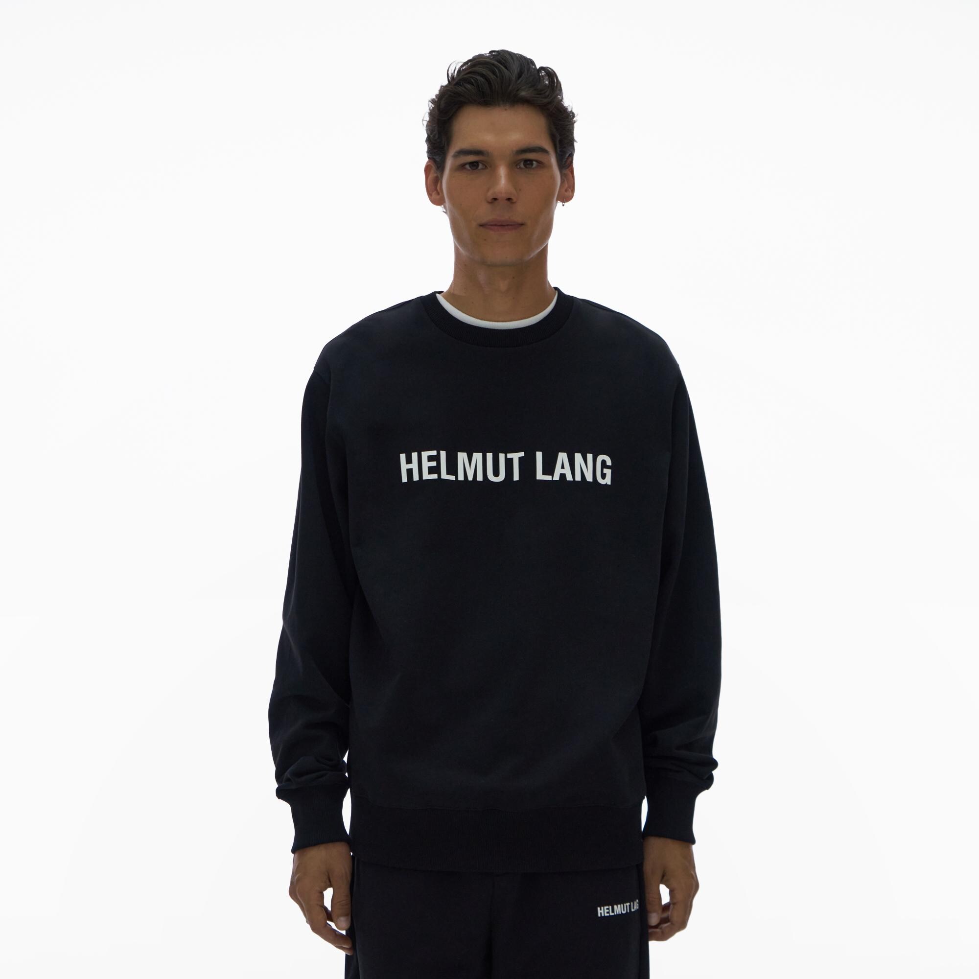 Helmut Lang Jacquard Crewneck Sweater