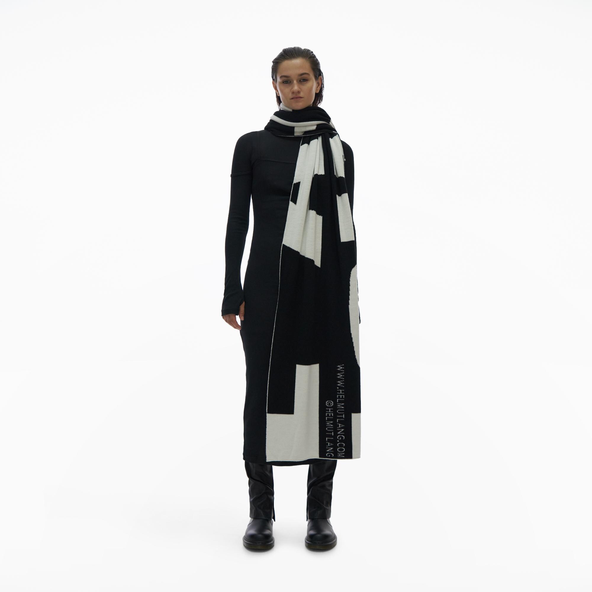 Helmut Lang Logo Scarf | WWW.HELMUTLANG.COM