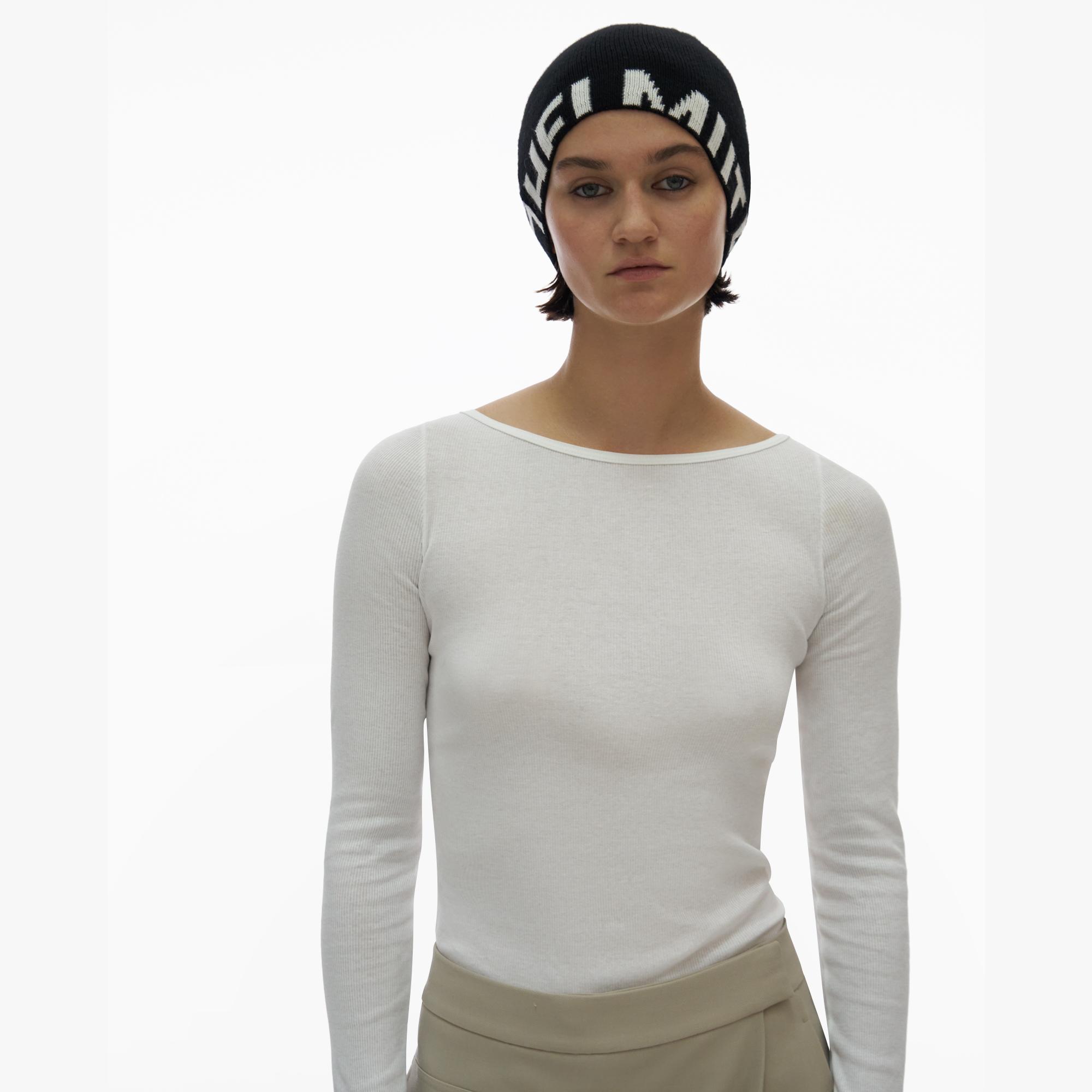 Som madlavning skuffet Helmut Lang Logo Beanie | WWW.HELMUTLANG.COM