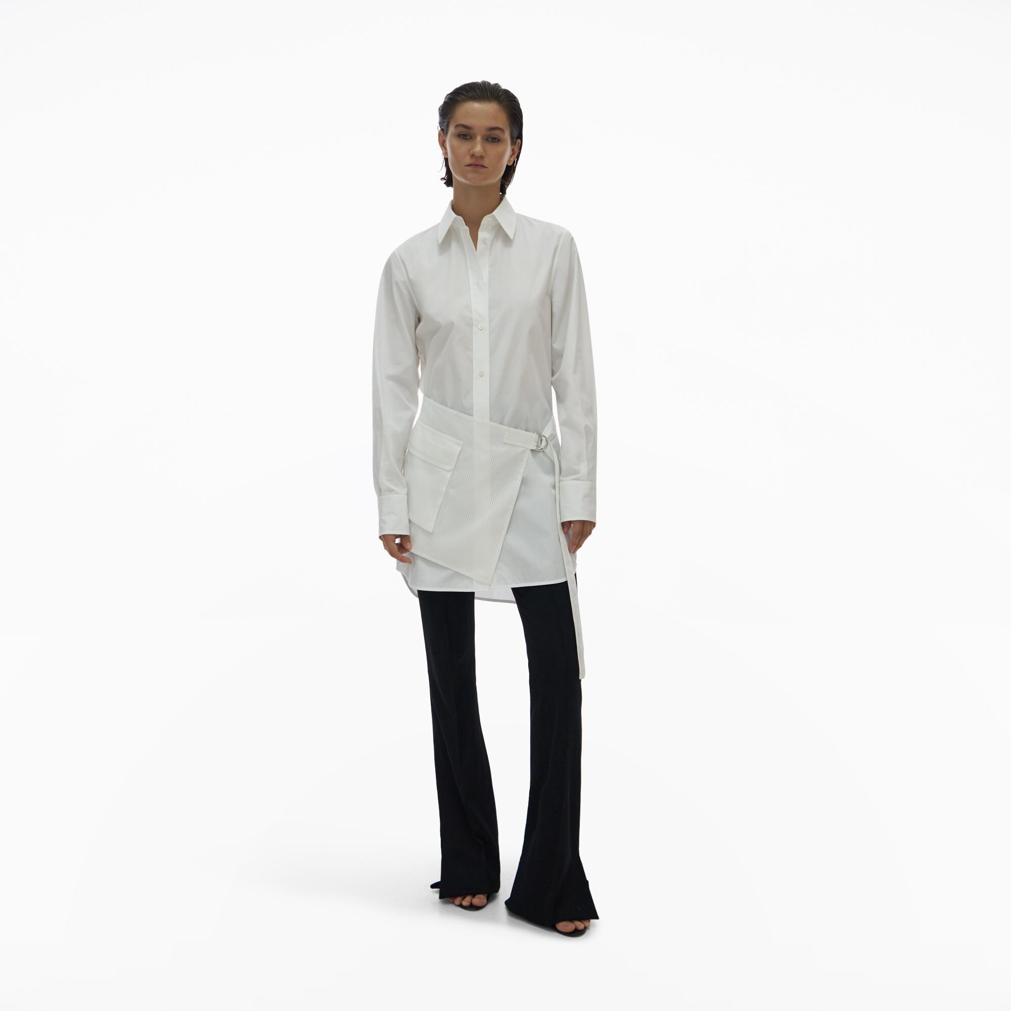 Helmut Lang Wrap Shirt Dress | WWW.HELMUTLANG.COM