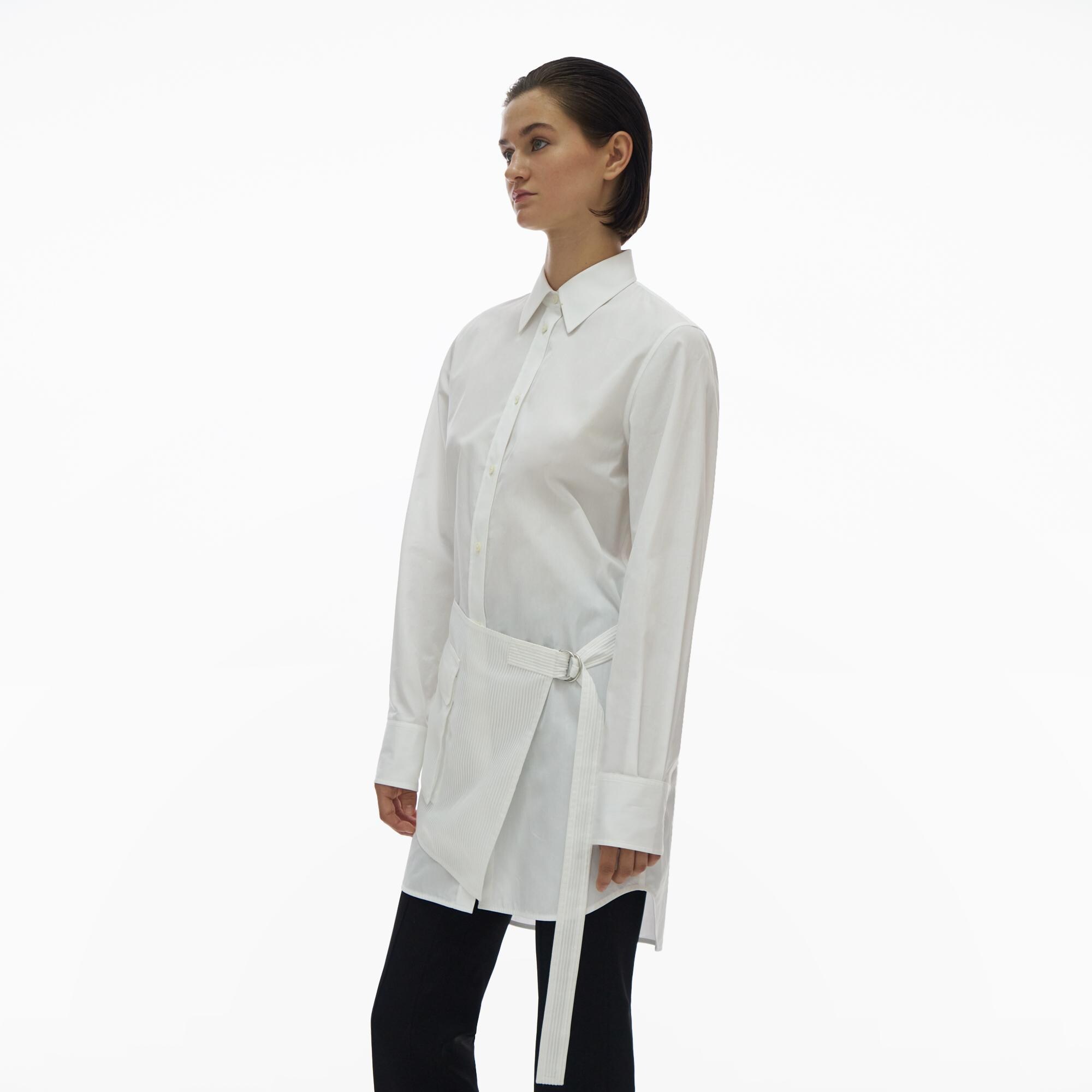 Helmut Lang Wrap Shirt Dress | WWW.HELMUTLANG.COM