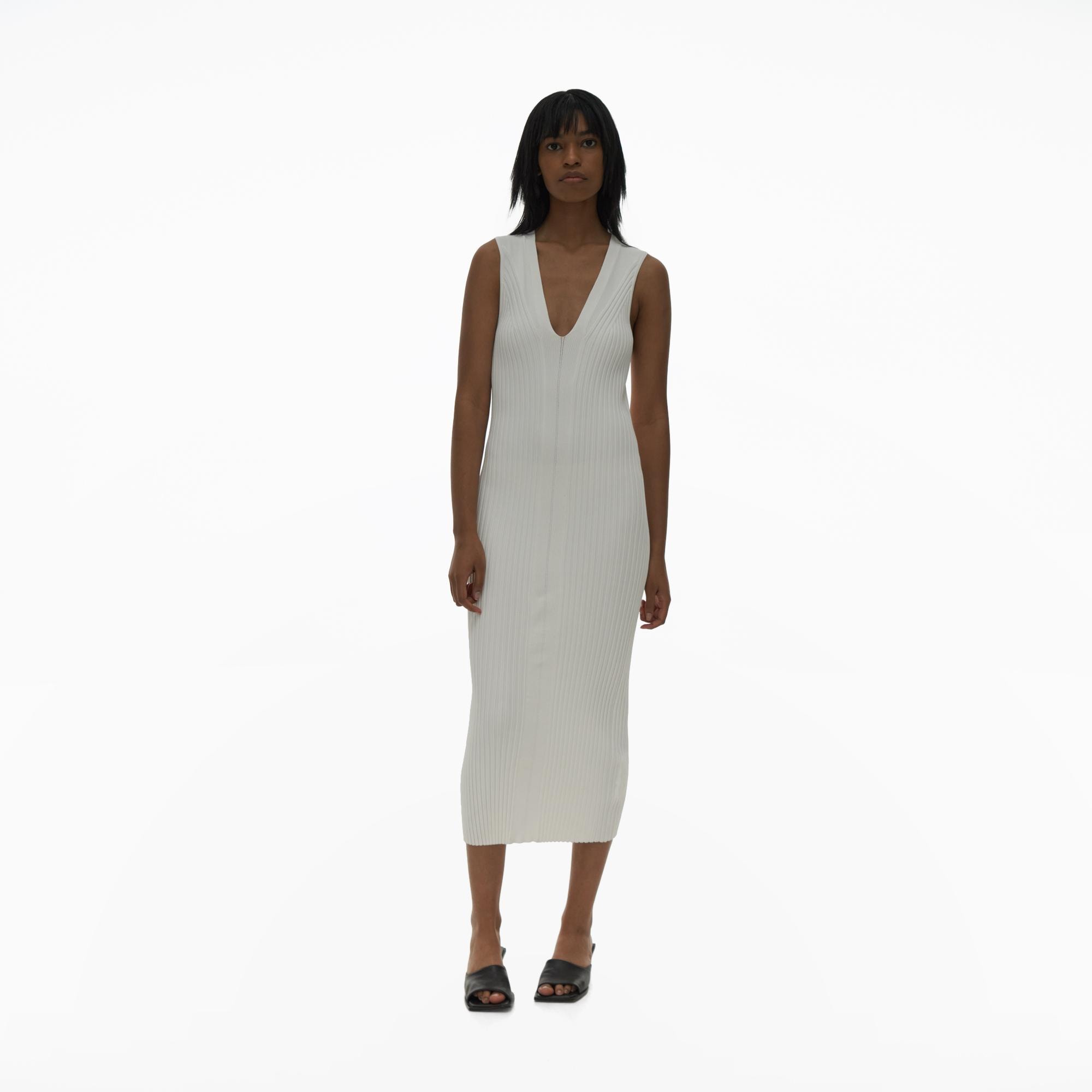 Helmut Lang Ribbed Tank Dress WWW.HELMUTLANG.COM