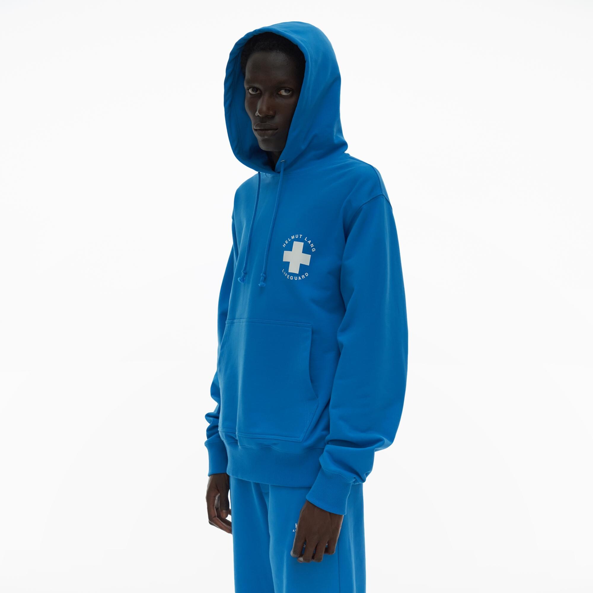 Helmut lang hoodie clearance blue