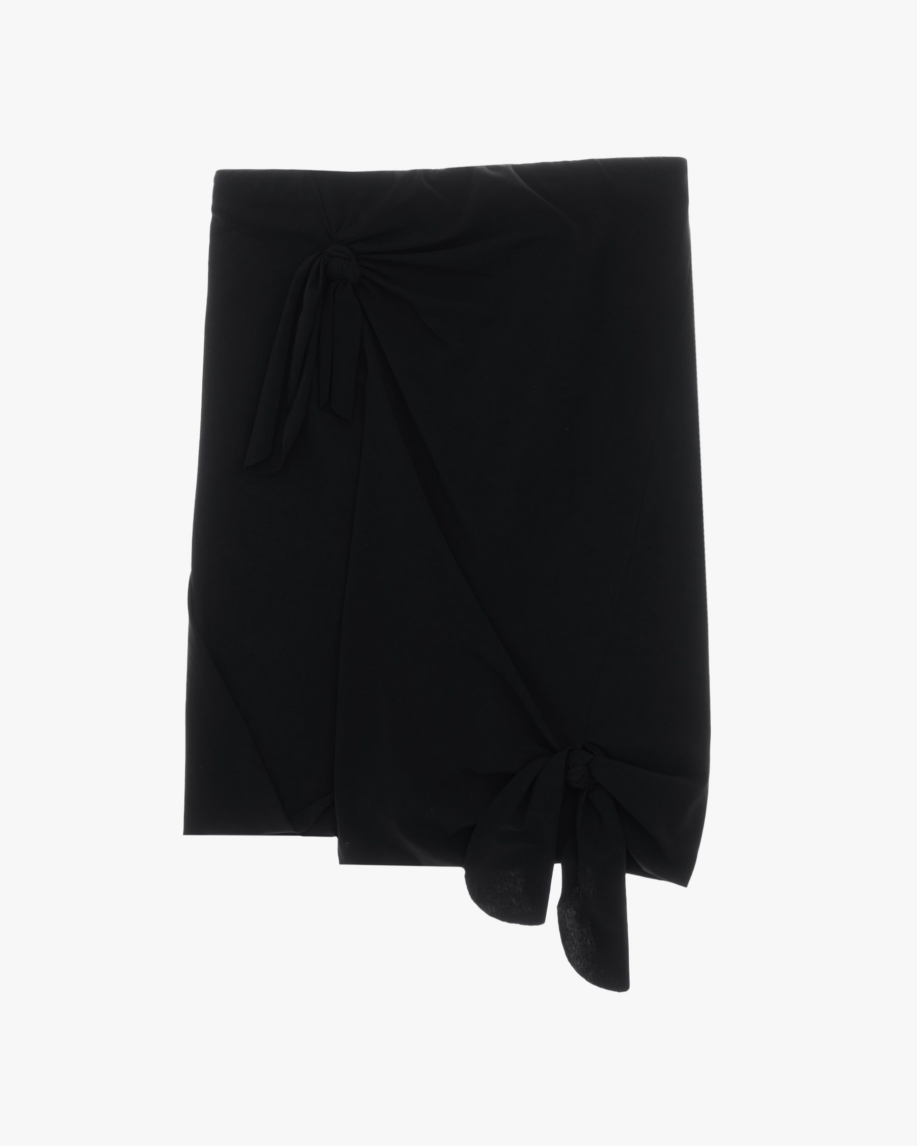 Knotted Jersey Skirt