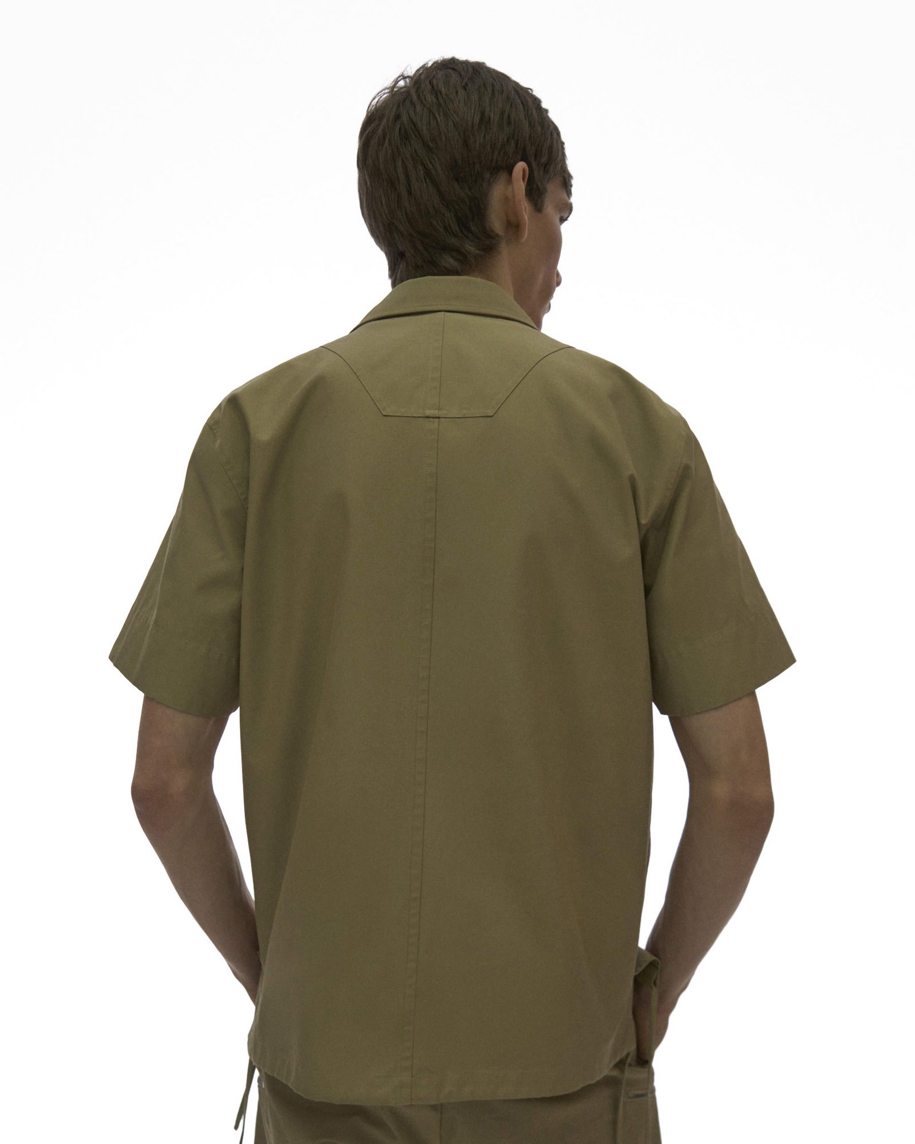 Zip Short-Sleeve Shirt