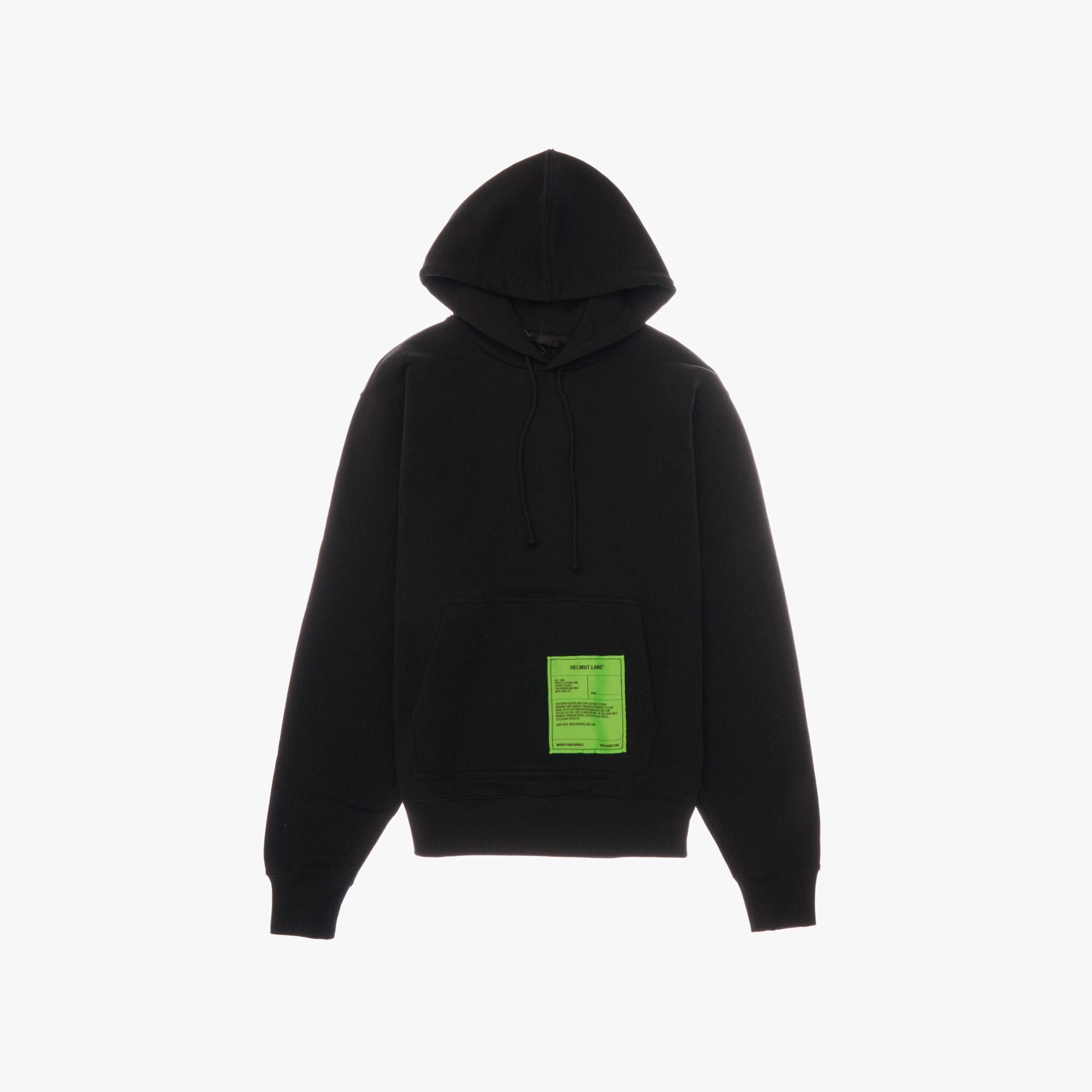 Helmut Lang Patch Hoodie | WWW.HELMUTLANG.COM