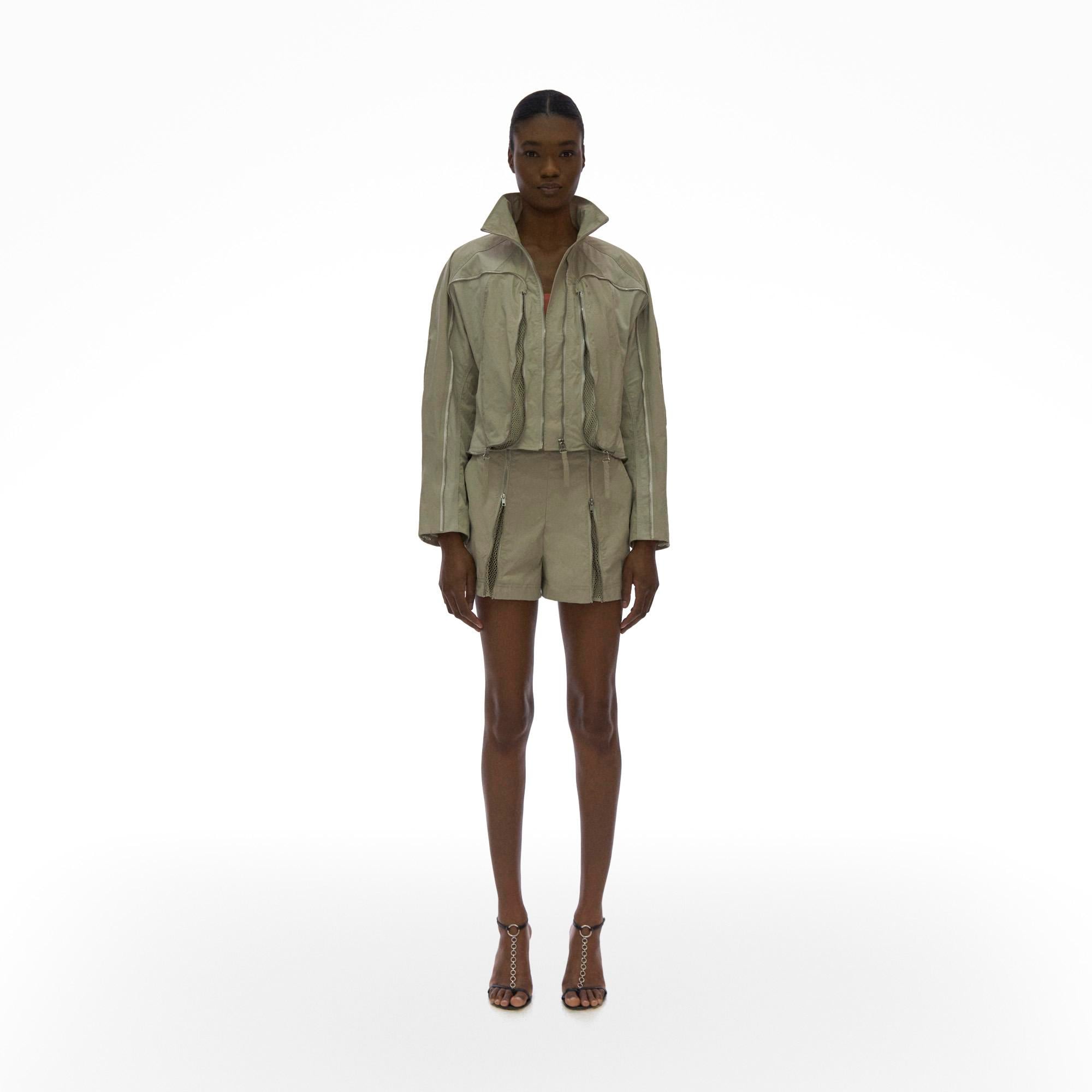 Helmut Lang Zip Mesh Bomber Jacket | WWW.HELMUTLANG.COM | Helmut Lang