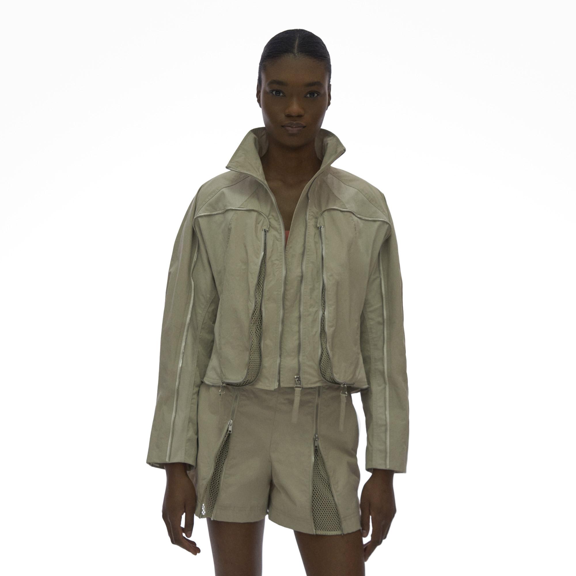 Helmut Lang Zip Mesh Bomber Jacket | WWW.HELMUTLANG.COM