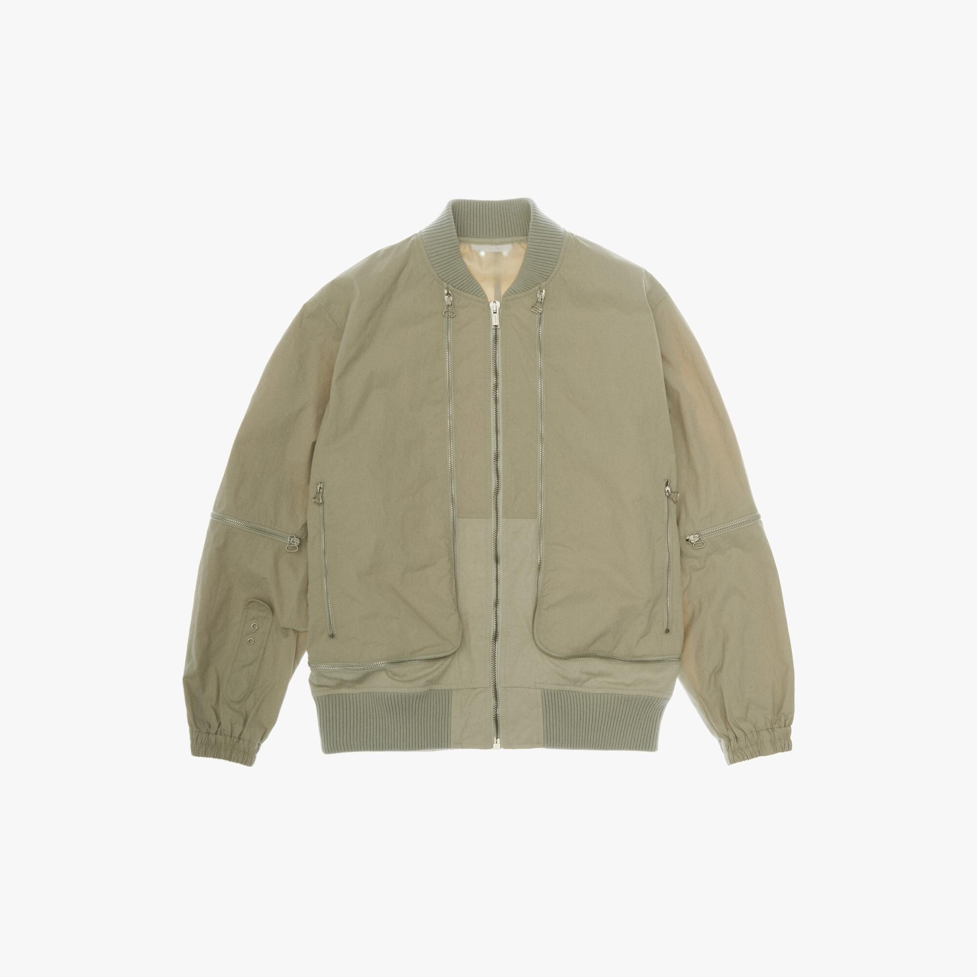 Helmut Lang Zip Mesh Bomber Jacket | WWW.HELMUTLANG.COM