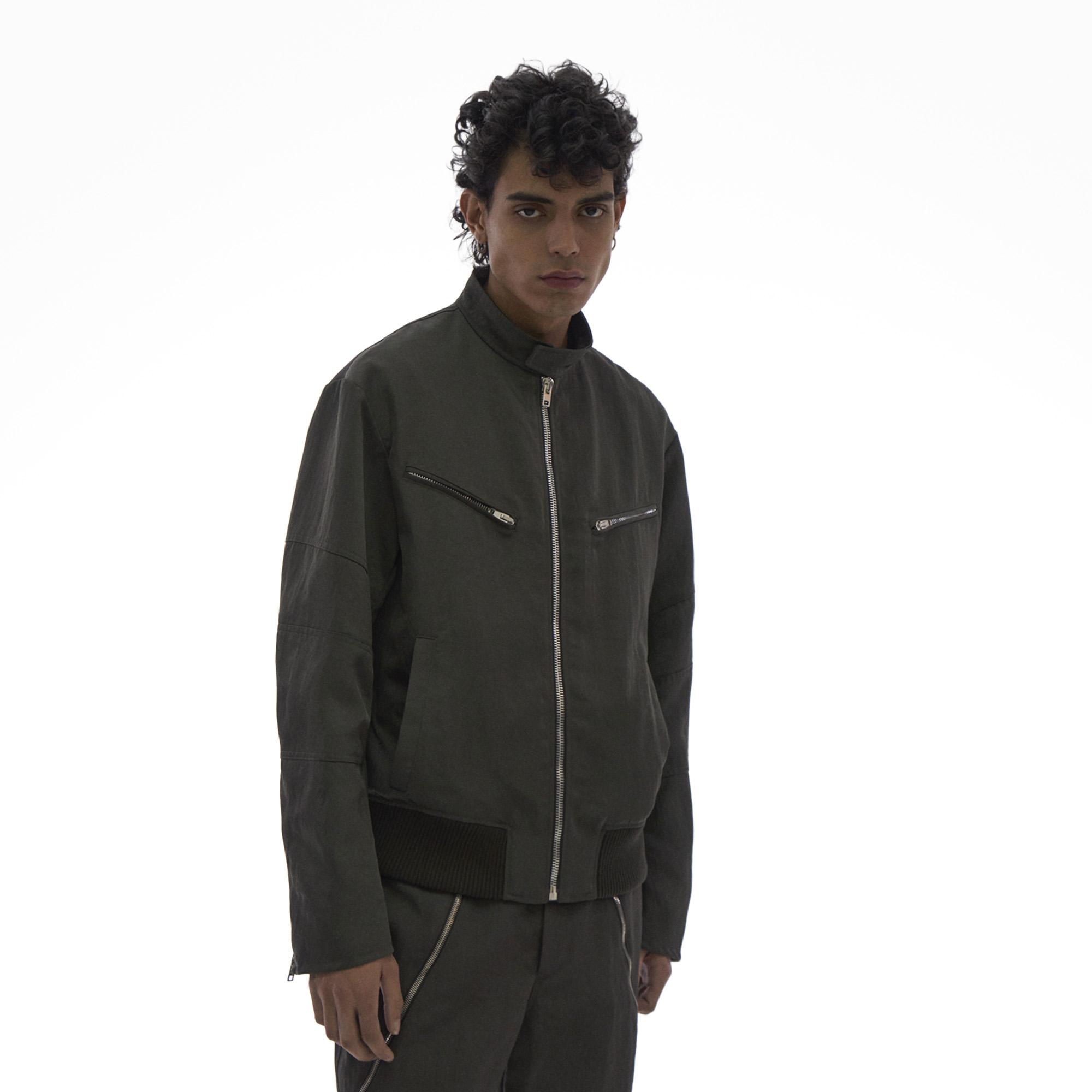 Helmut Lang Nylon Moto Jacket | WWW.HELMUTLANG.COM