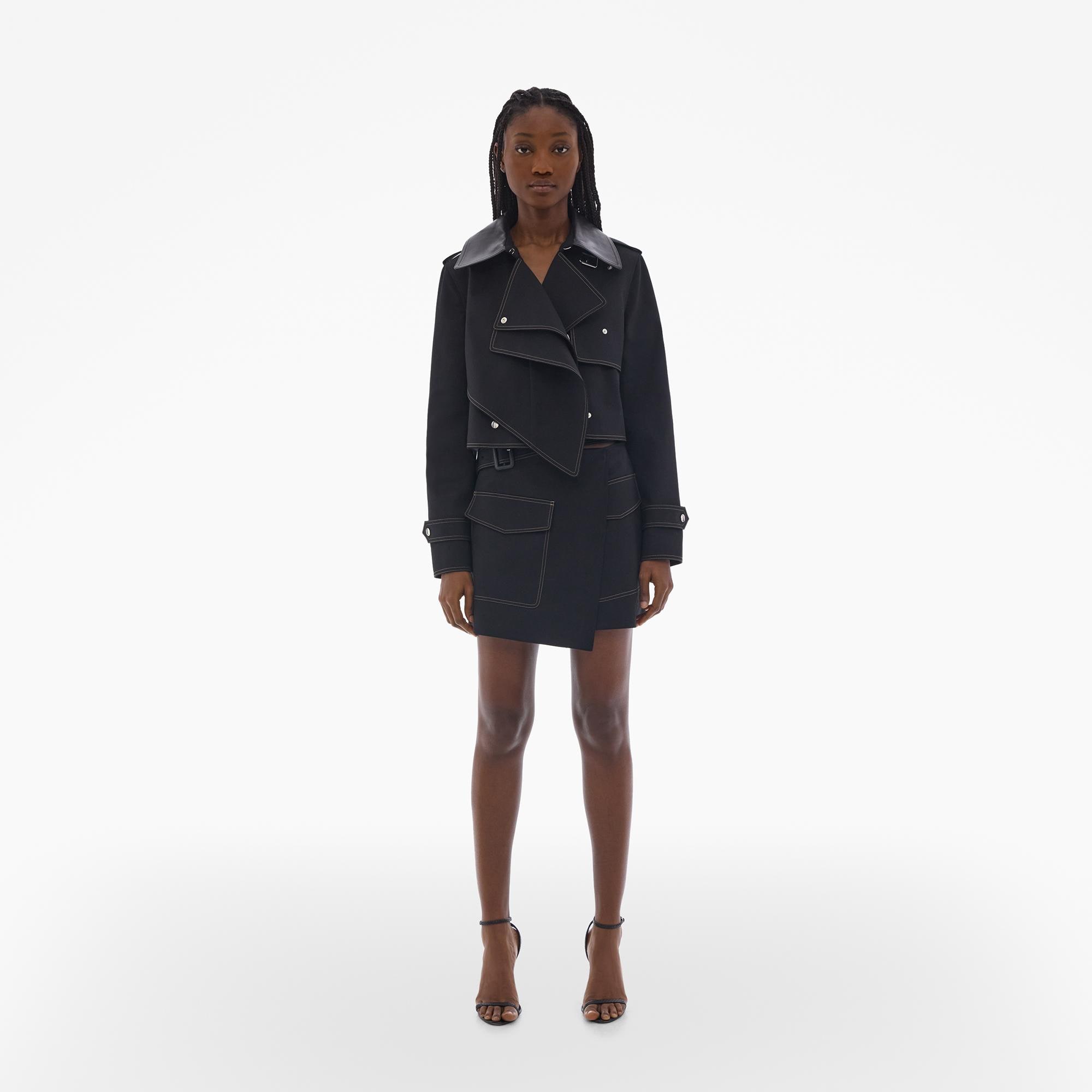 Helmut Lang Cropped Trench Jacket | WWW.HELMUTLANG.COM