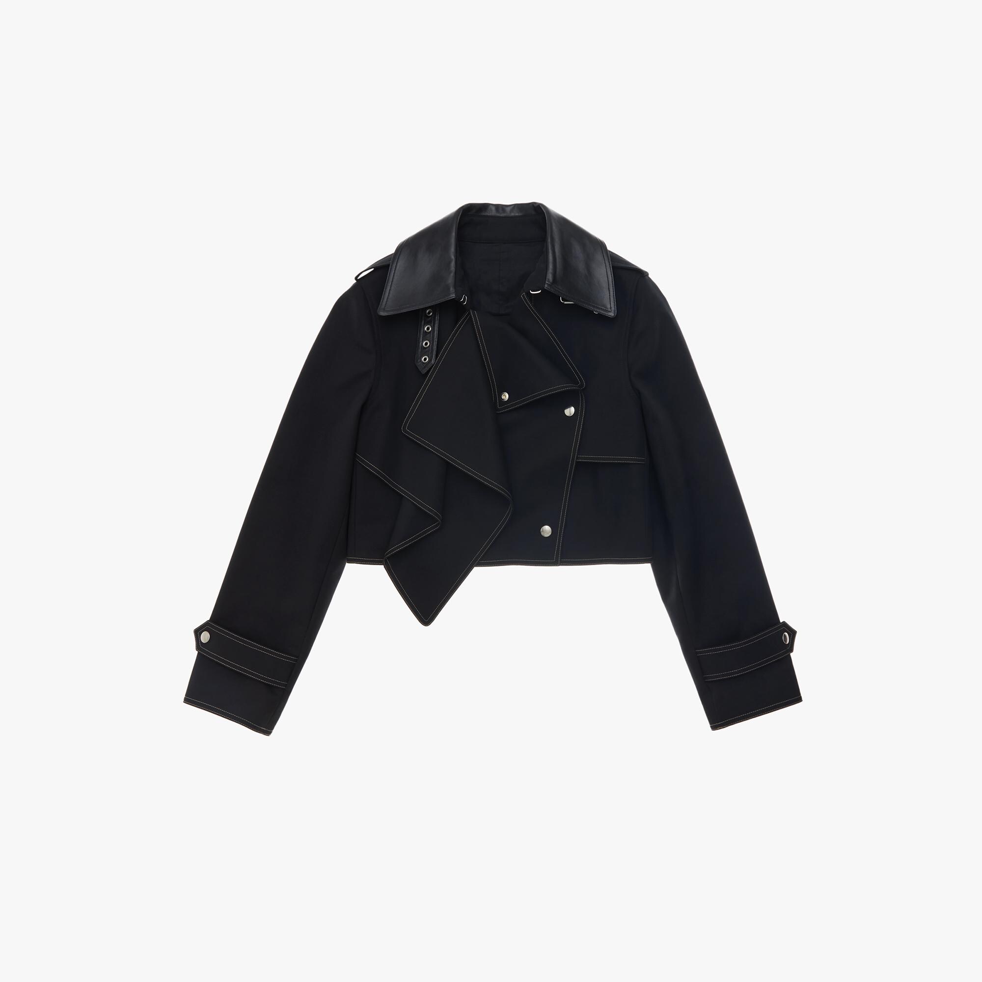 Helmut Lang Cropped Trench Jacket | WWW.HELMUTLANG.COM