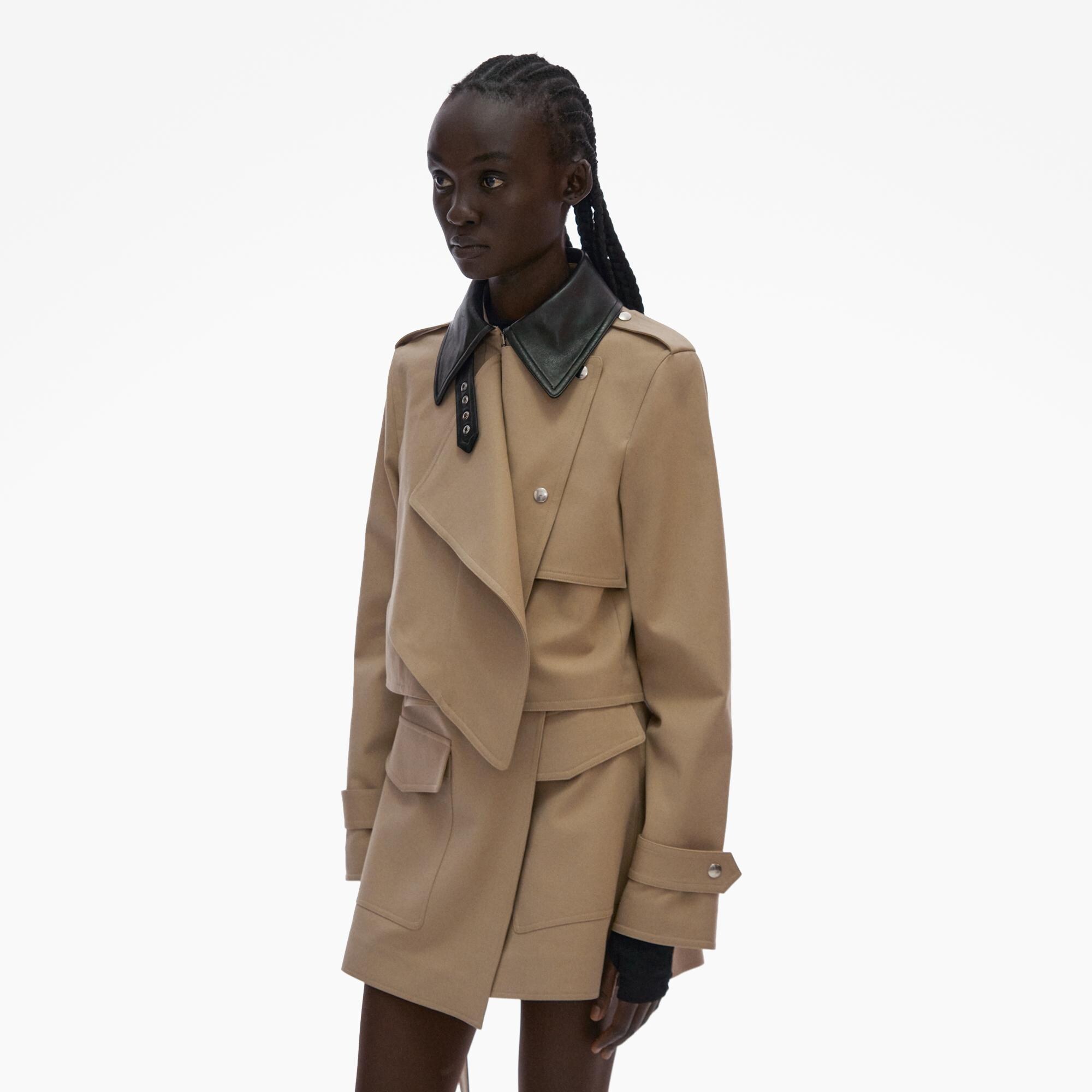 Helmut Lang Cropped Trench Jacket | WWW.HELMUTLANG.COM